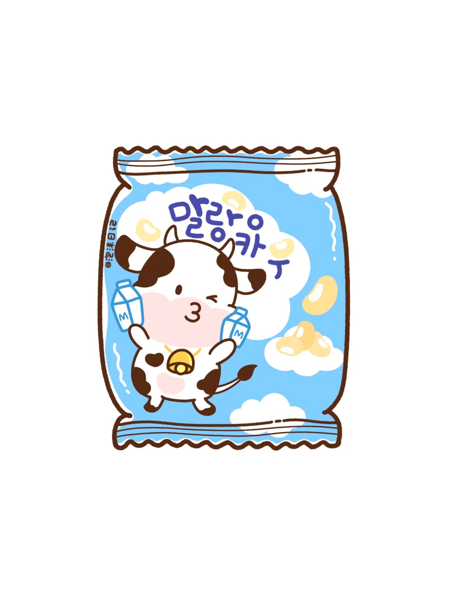 可爱零食简笔画|敲可爱的小零食呀96