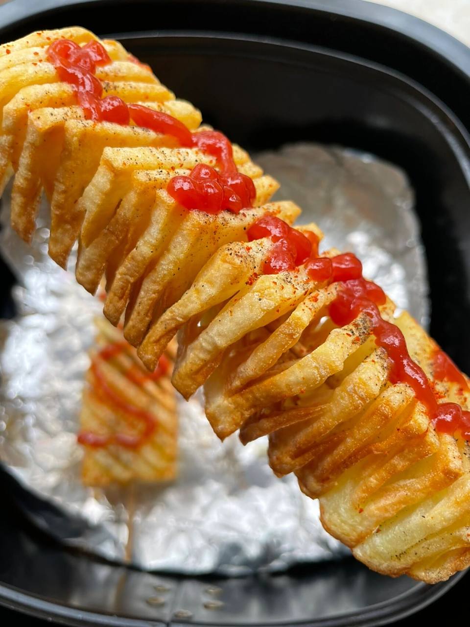 小吃街的旋风薯塔,一学就会!