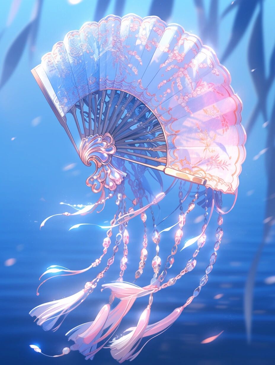 仙侠武器——海蜇之扇