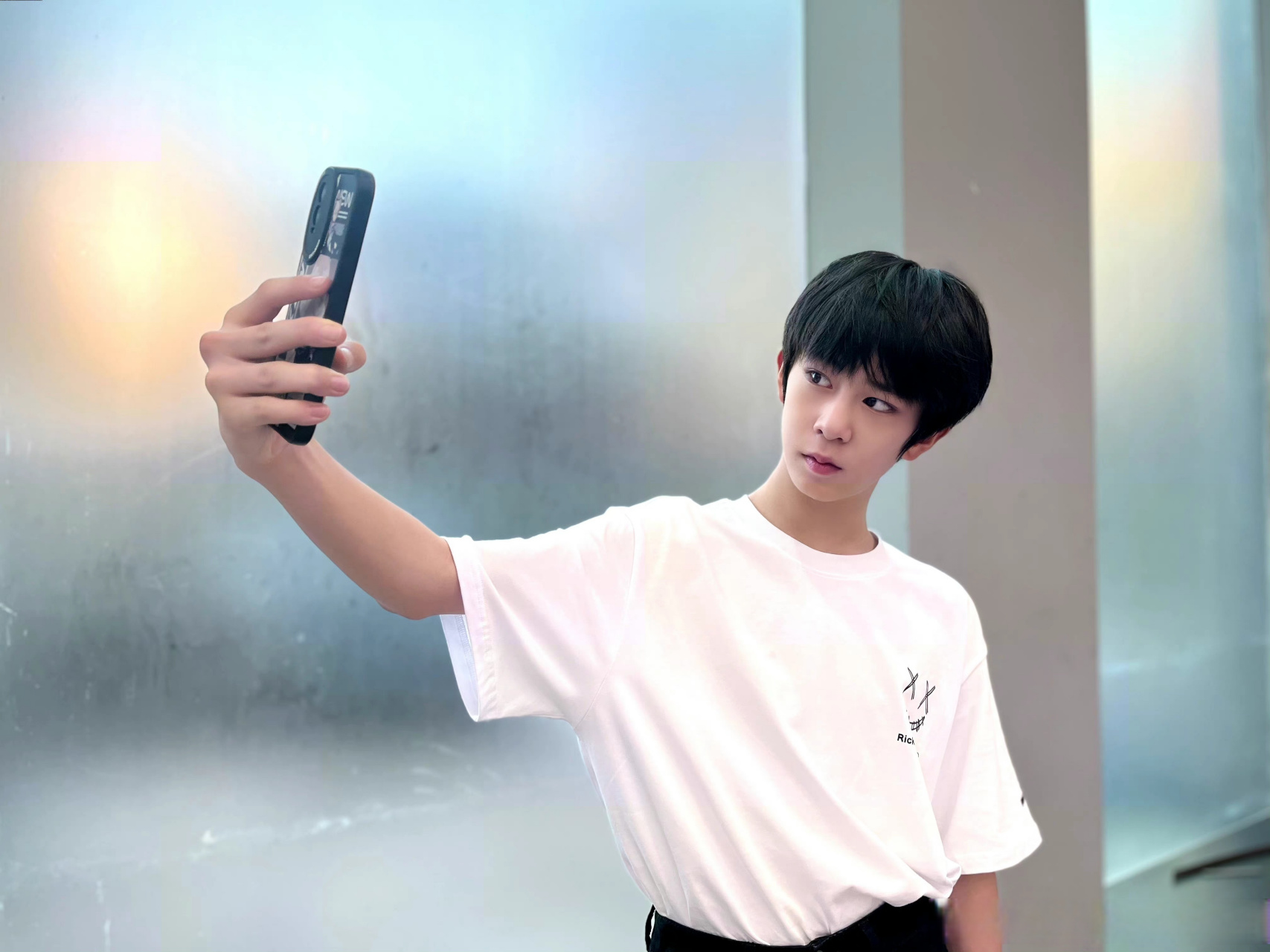 tf家族四代训练生近照#tf家族四代练习生近照 官俊臣 黄朔 王浩 张桂