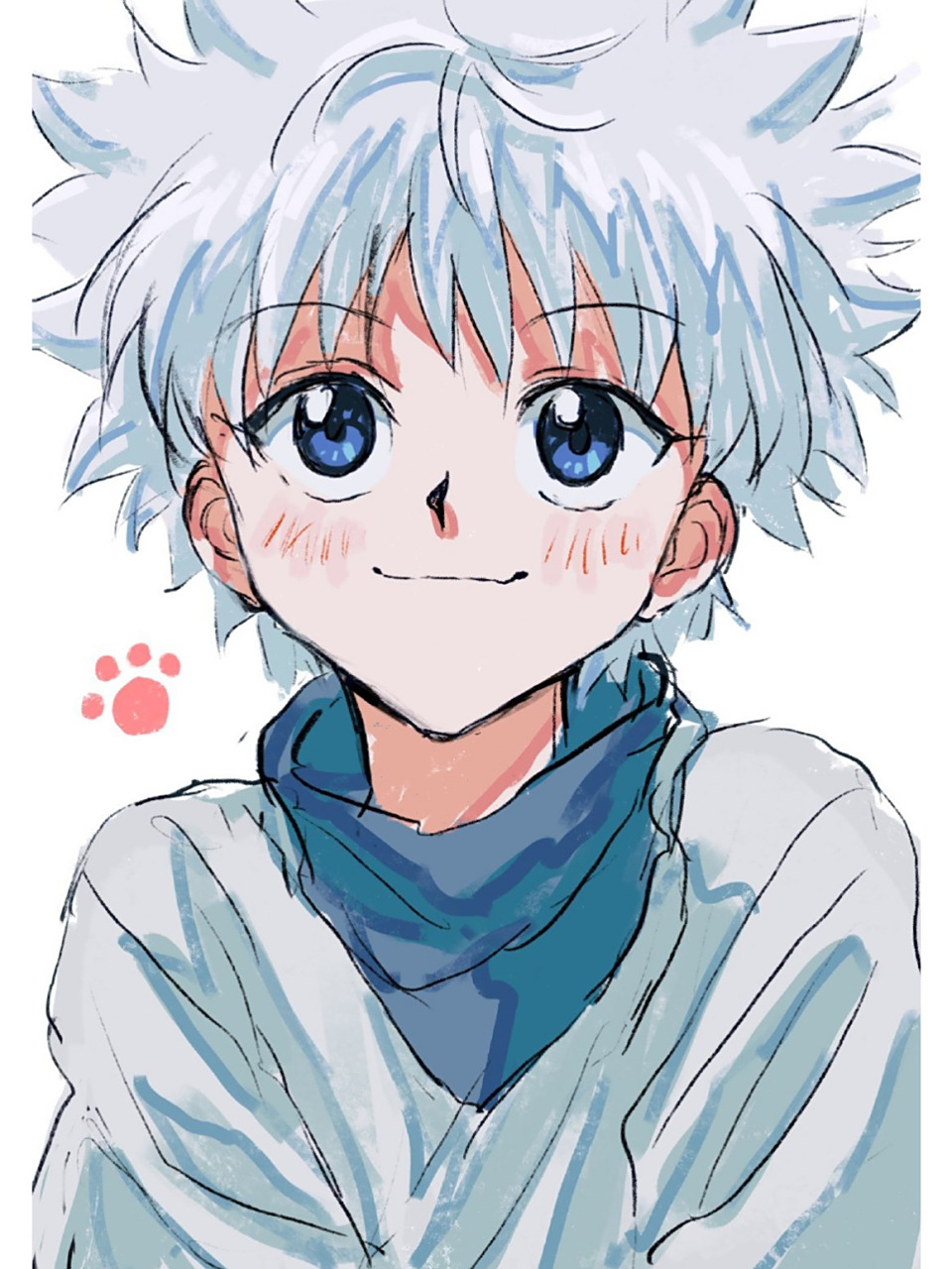 可耐 #动漫# #奇犽###全职猎人## 【t:kura_rart】