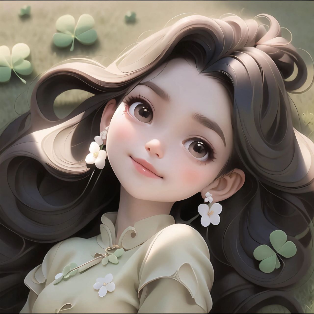 玄学好运系列 | 女生头像 | 幸运四叶草 幸运草四叶草92来咯