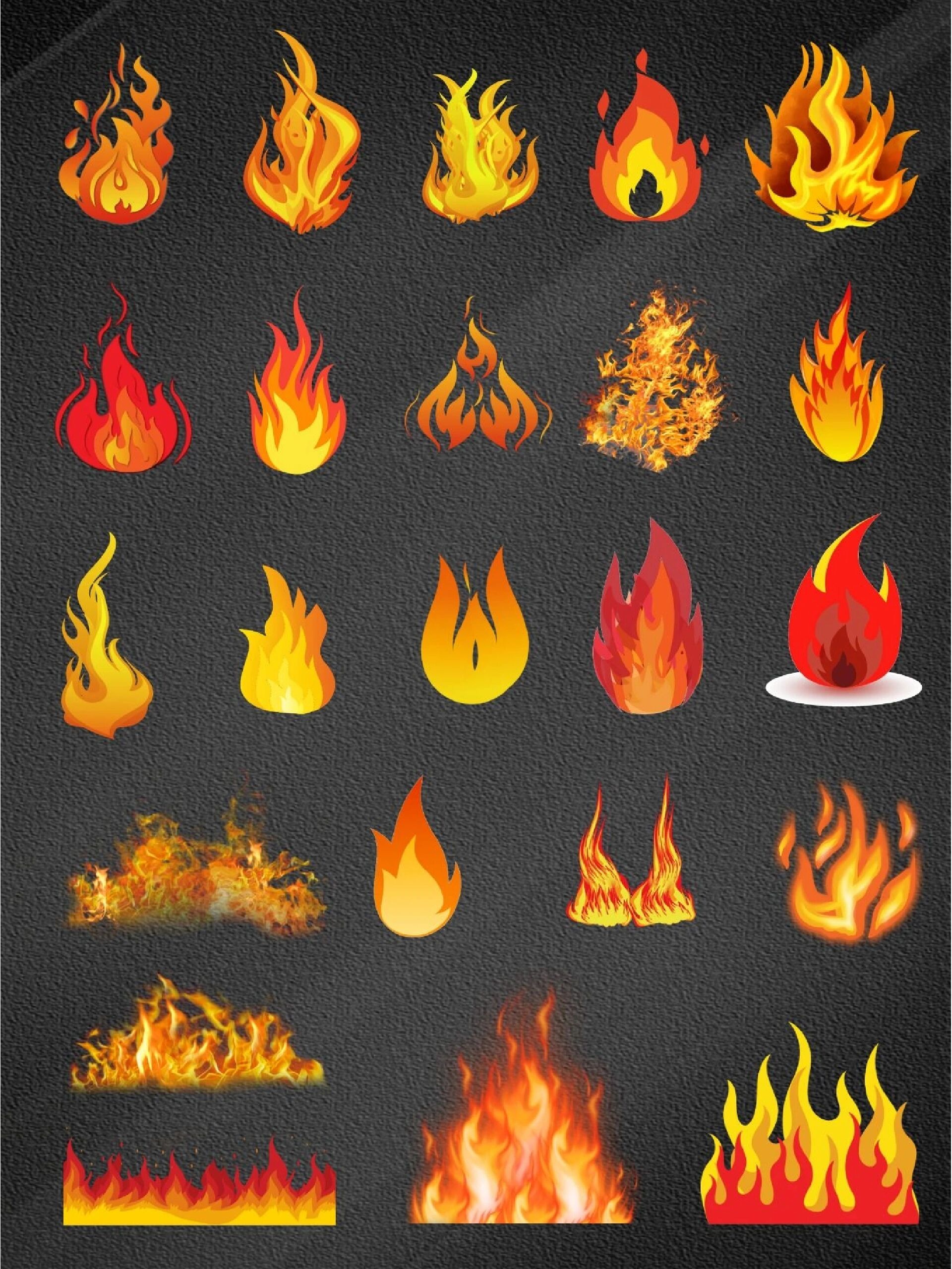 🔥素材库|火焰特效免抠png素材②