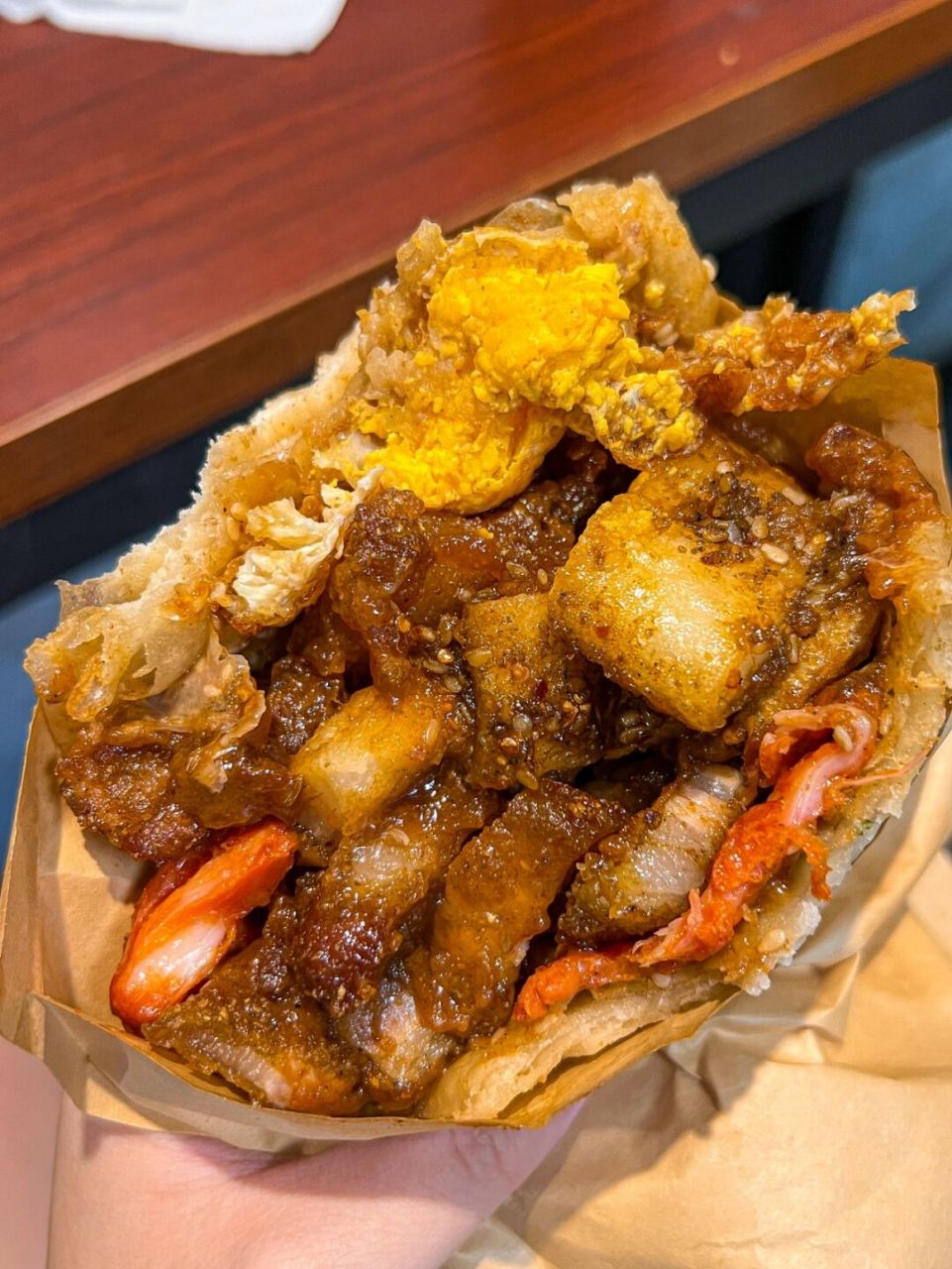 大饱口福! 78 这真的是我私藏好久,吃了好多年的烧饼夹里脊了!
