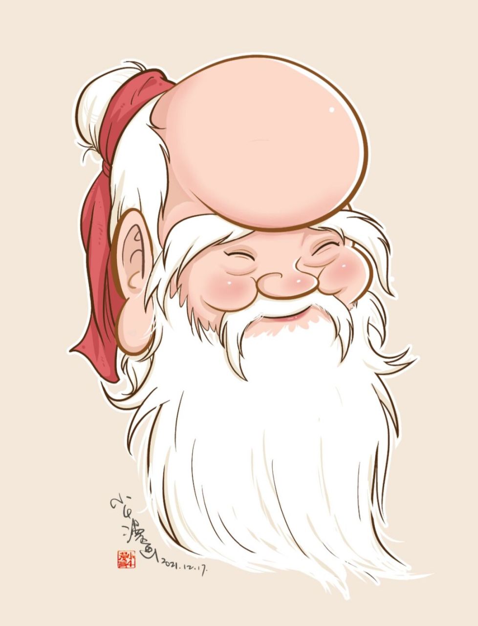 小4漫画# #原创漫画# #福如东海寿比南山##寿星