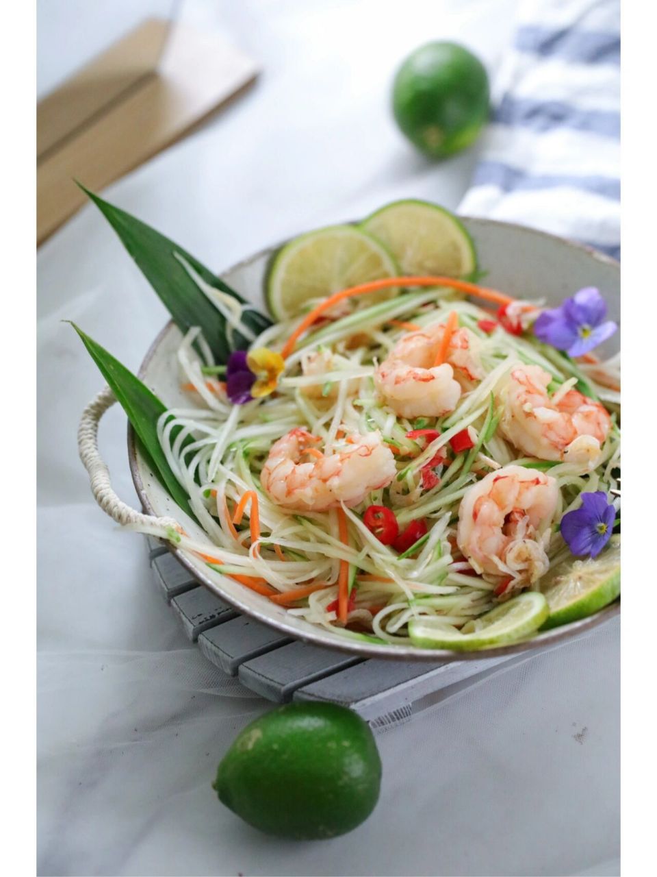 清爽低卡经典泰式青木瓜沙拉01简单家庭版05 天气一天天热起来,又