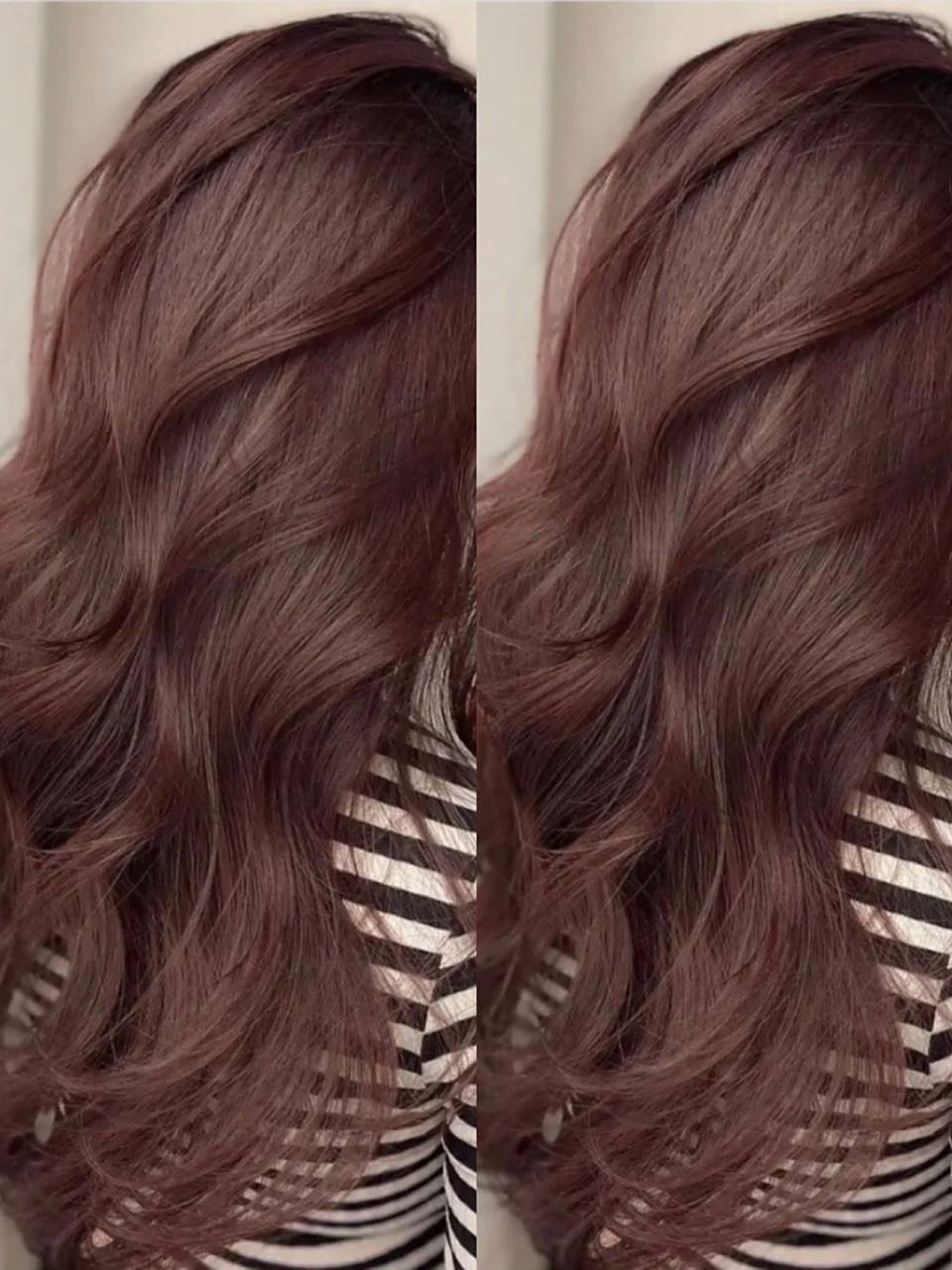 初恋发色,板栗色 2022最流行发色资兴染发 初恋发色,板栗色 2022最