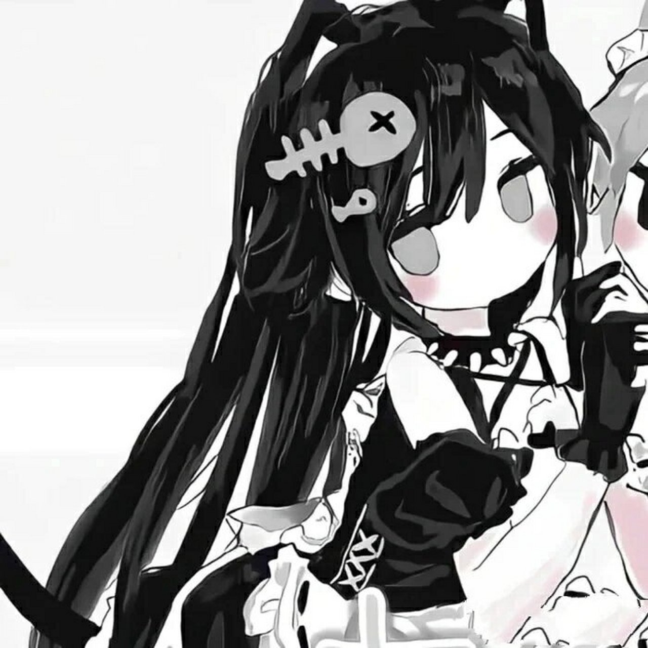 黑白闺蜜头像 黑白闺蜜头像