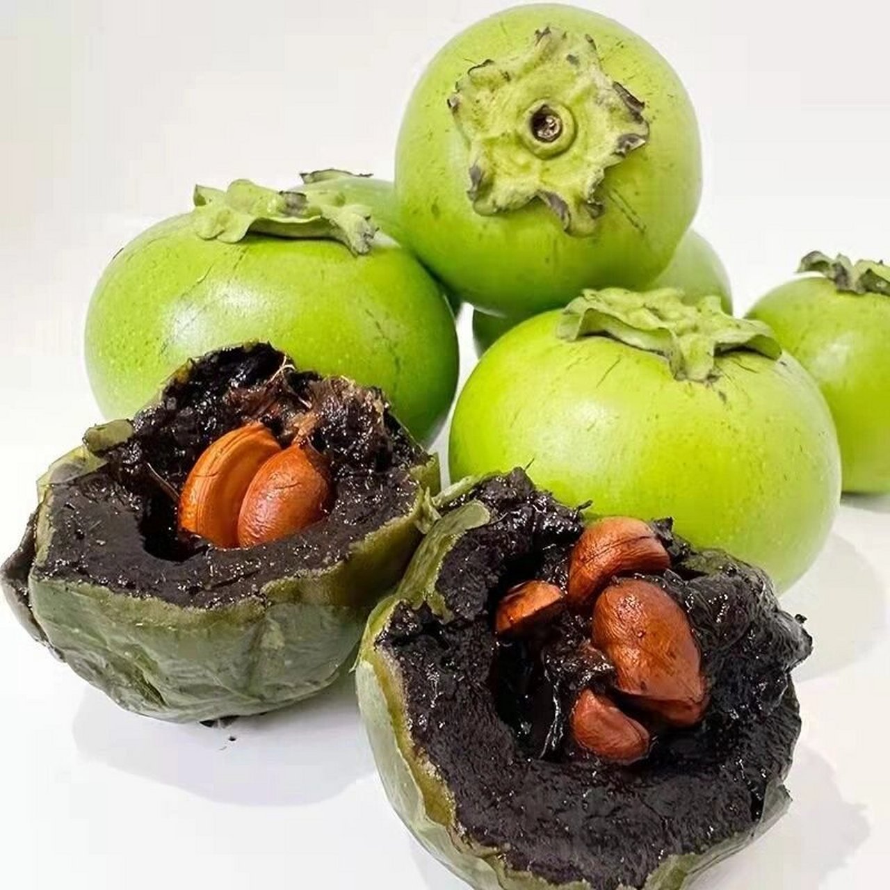 黑柿巧克力布丁果 #果树# #巧克力黑柿# #柿子# #巧克力黑柿苗