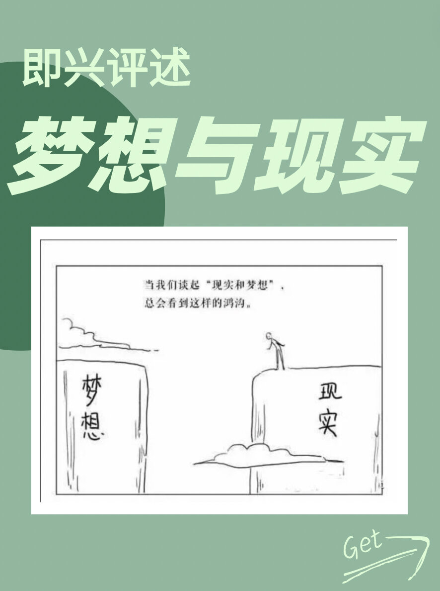 即兴评述:梦想与现实