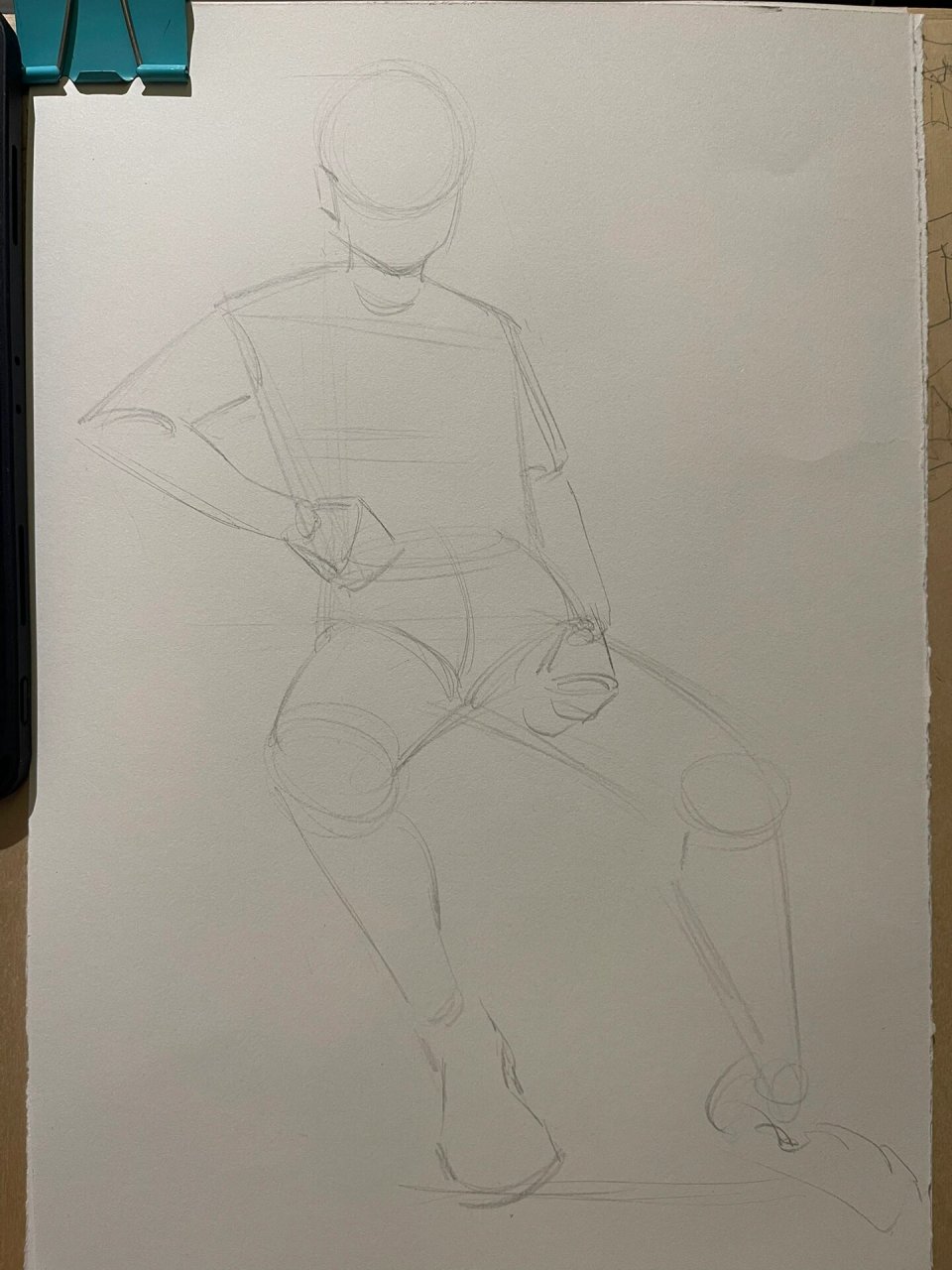 保姆级教程速写女青年坐姿完整画面来啦 保姆级教程速写女青年坐姿