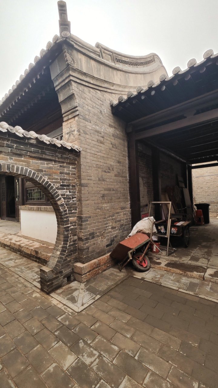 石家庄市正定古城王士珍旧居 ☆王士珍是北洋三杰之一,旧居两进建于