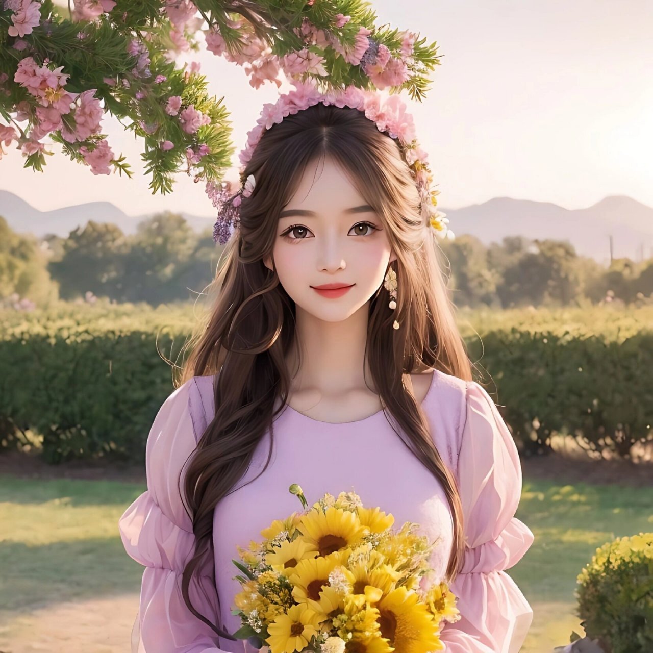 美女头像/甜美女孩头像