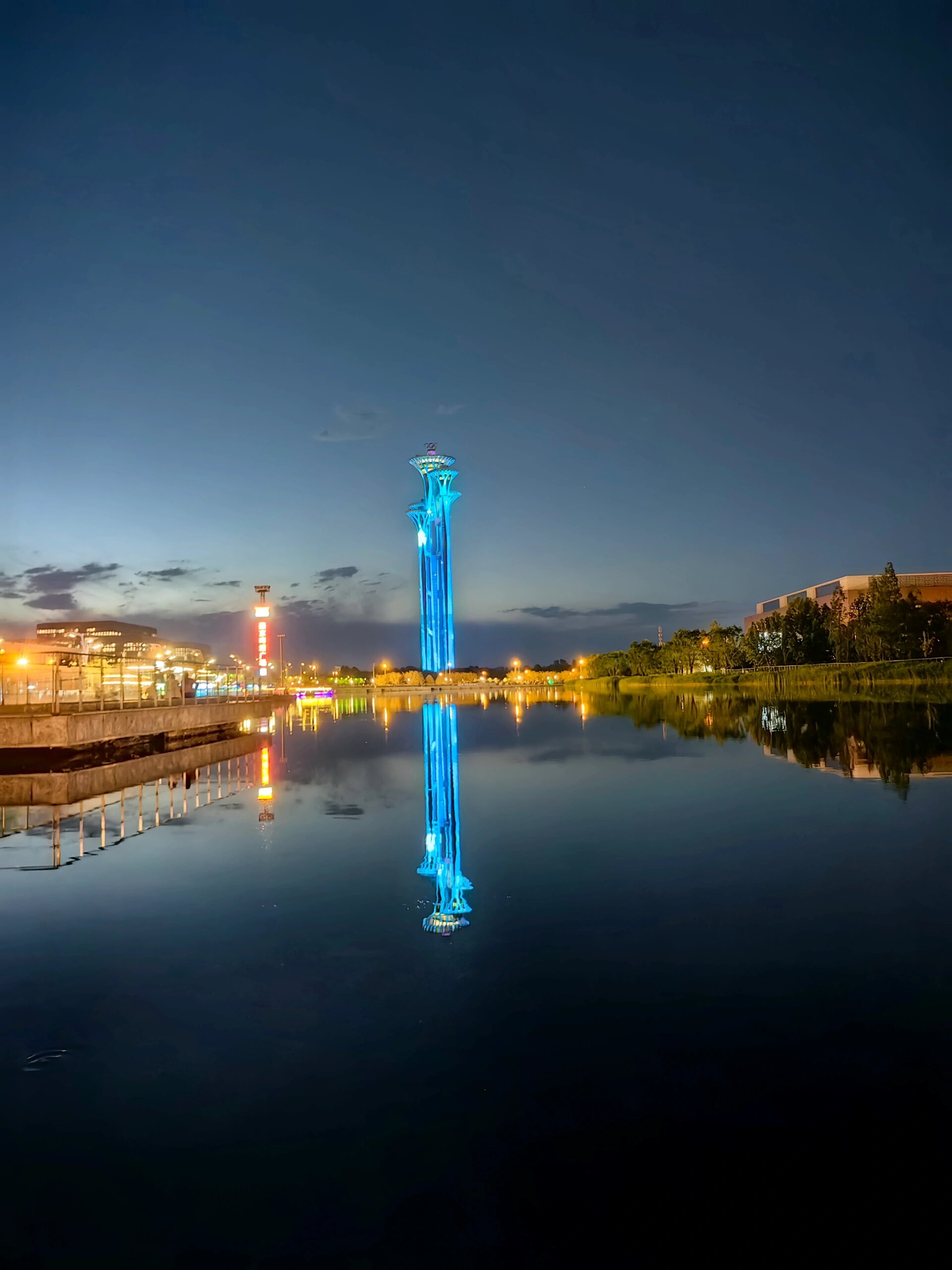 北京鸟巢水立方夜景 1.