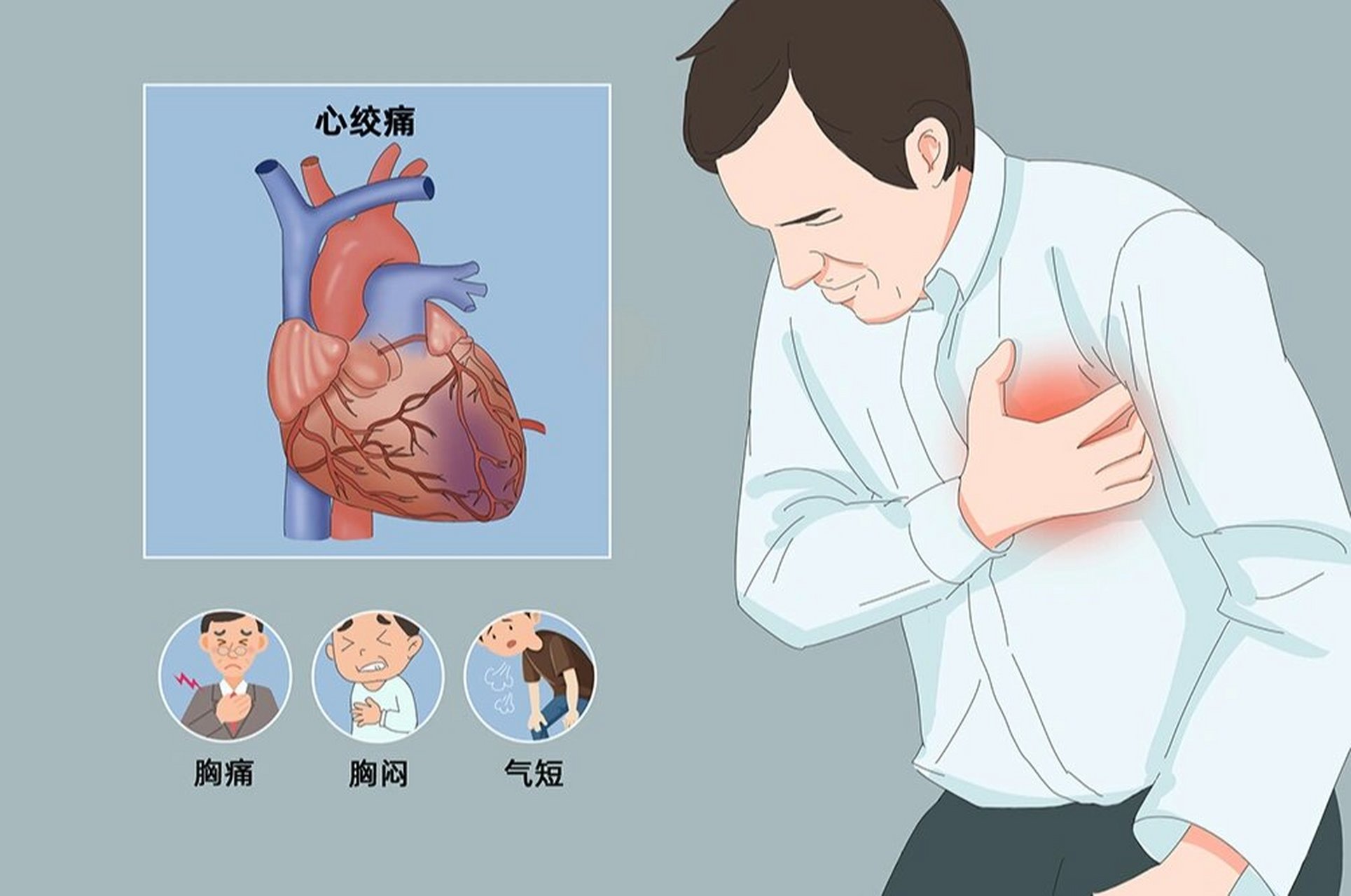 冠心病图片 心脏图片