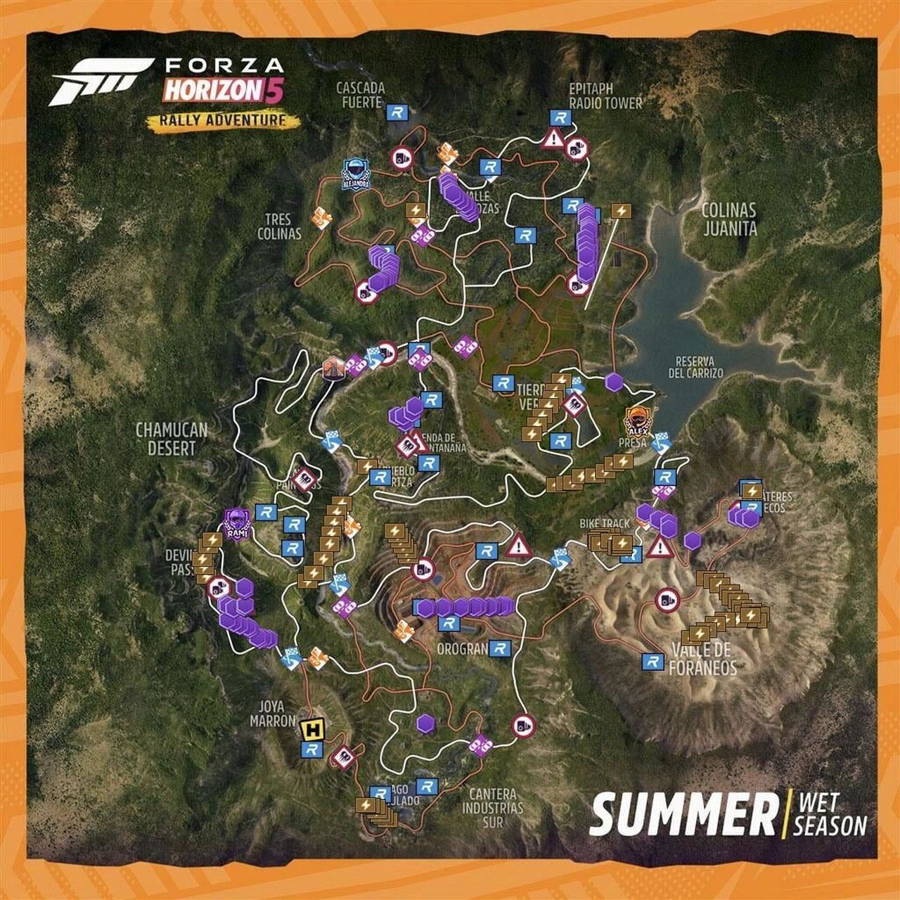 地平线5|拉力赛大冒险dlc全地图 《极限竞速地平线5》 全新dlc:拉力赛