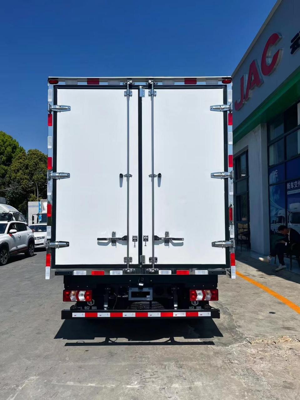 江淮新能1号 帅铃es6 冷藏车走起 ①100.