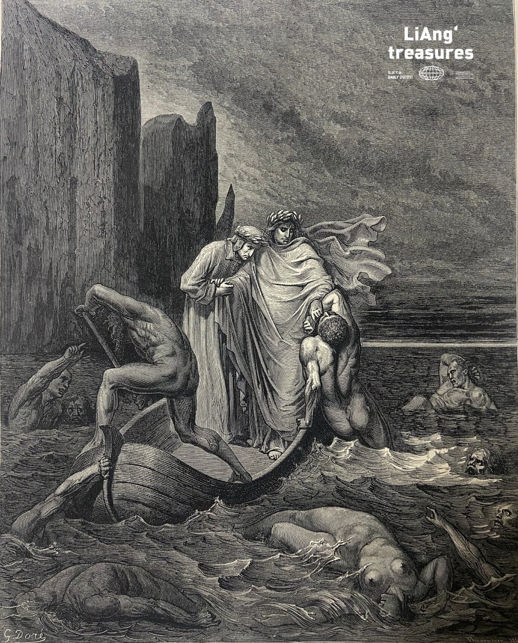 《神曲 地狱篇》18-26 1880年版但丁神曲地狱篇,古斯塔夫·多雷插图