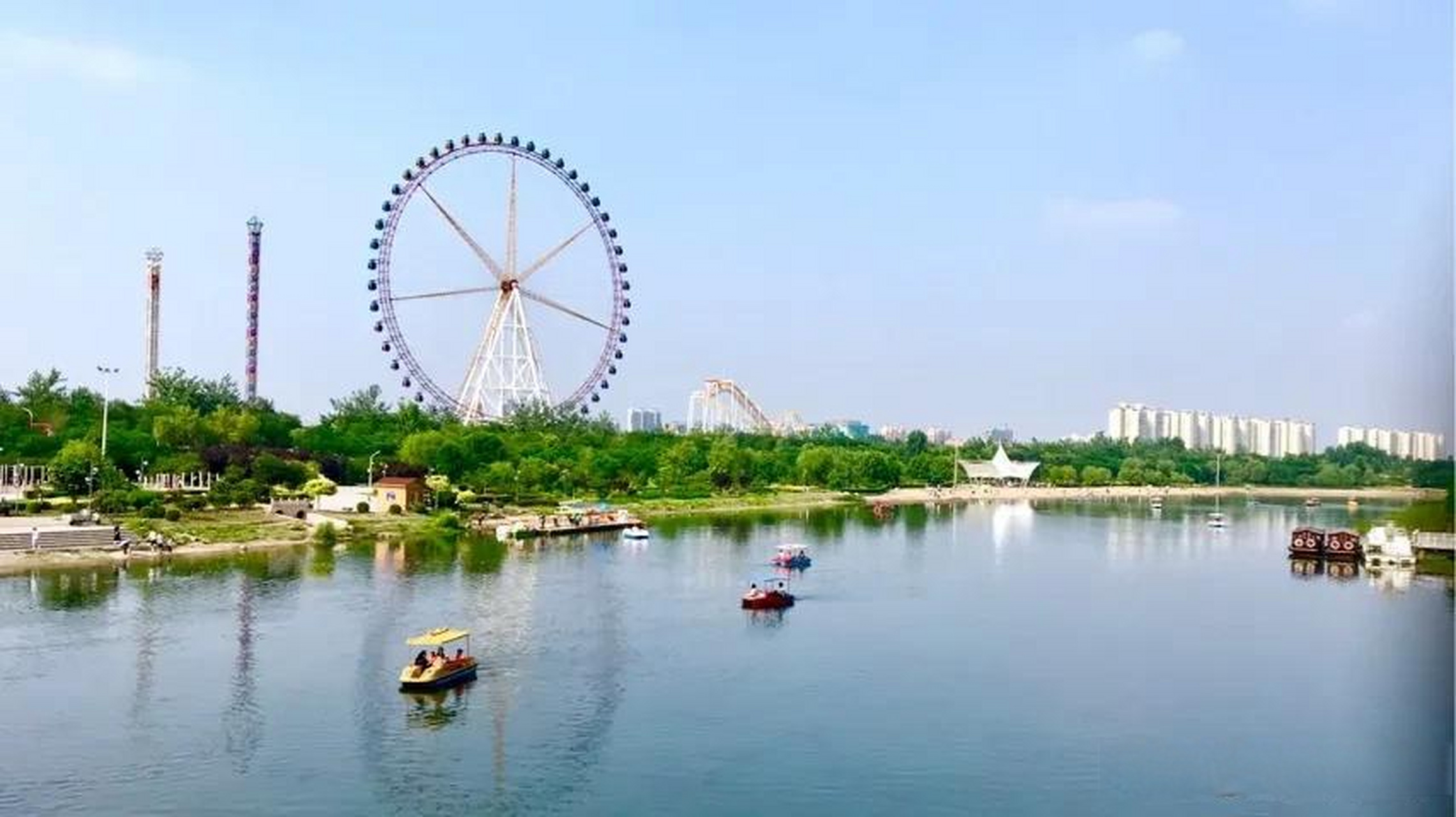 旅途中的美景 邢台七里河游玩的经历,简直就像是走进了一幅生动的画卷