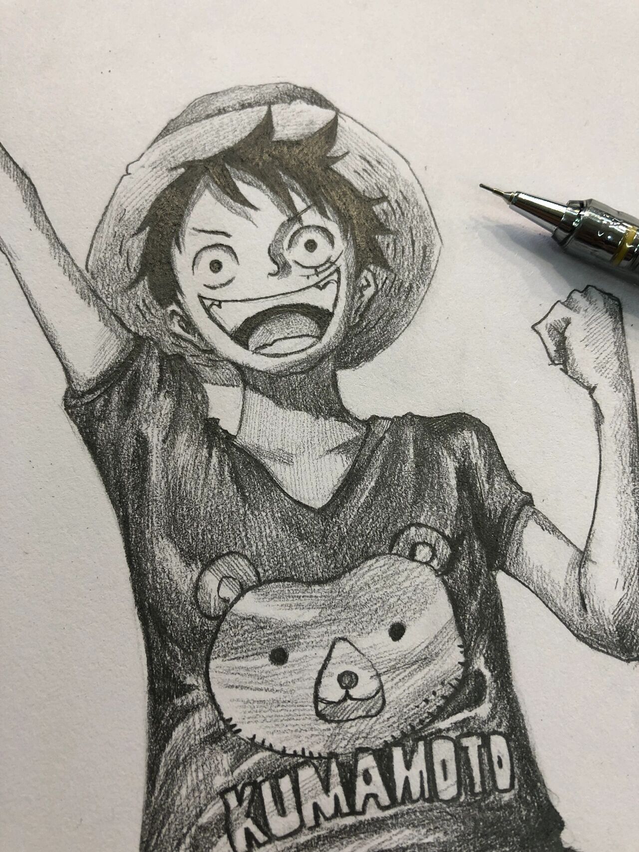 素描海贼王 路飞|附步骤