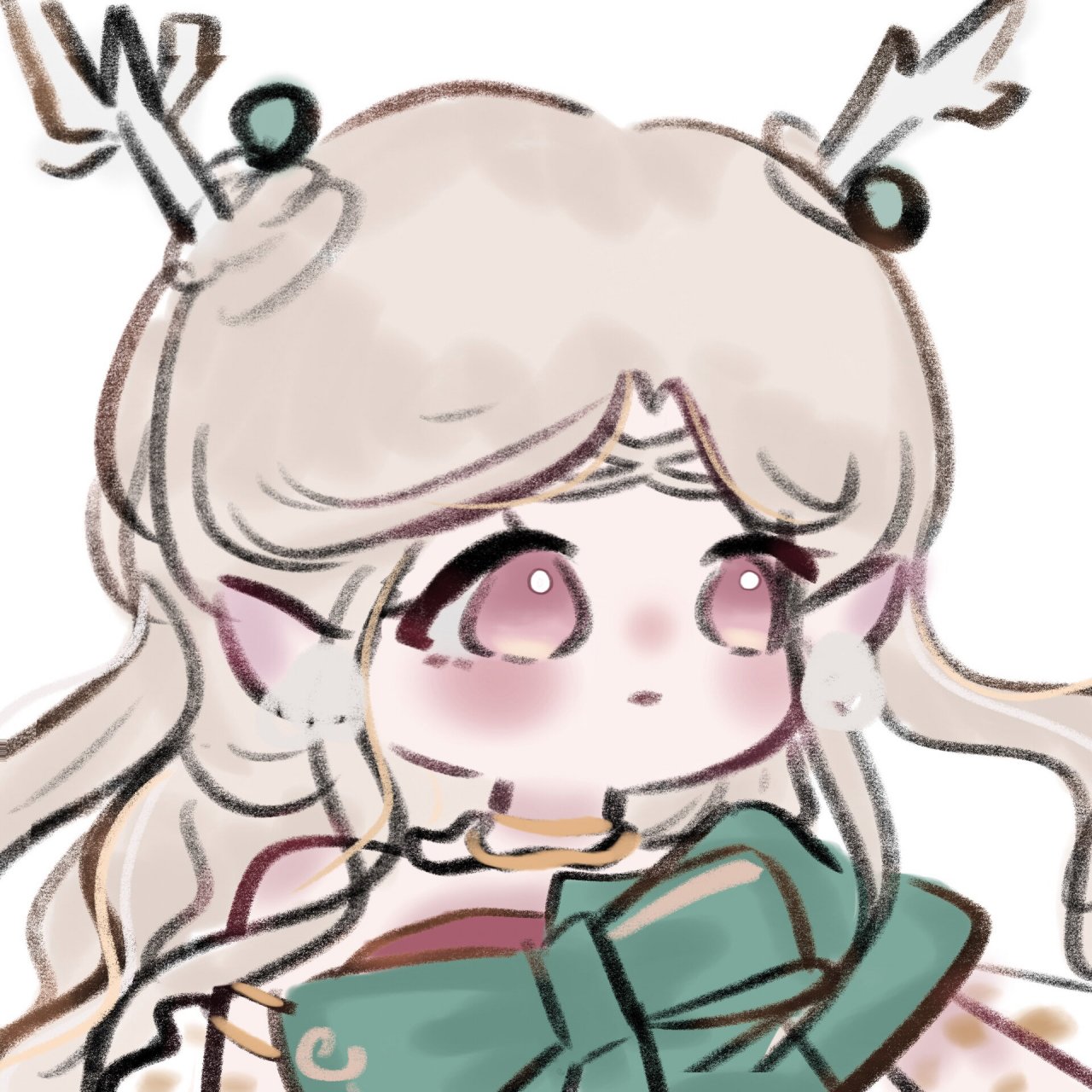 王者瑶妹头像小涂鸦|头像约稿 大家需求多的瑶瑶来咯