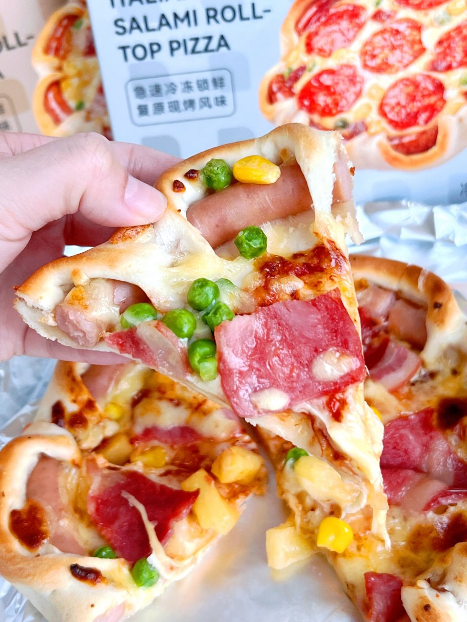 空气炸锅速食好物分享丨速冻披萨 这年头谁没一个空气炸锅都赶不上