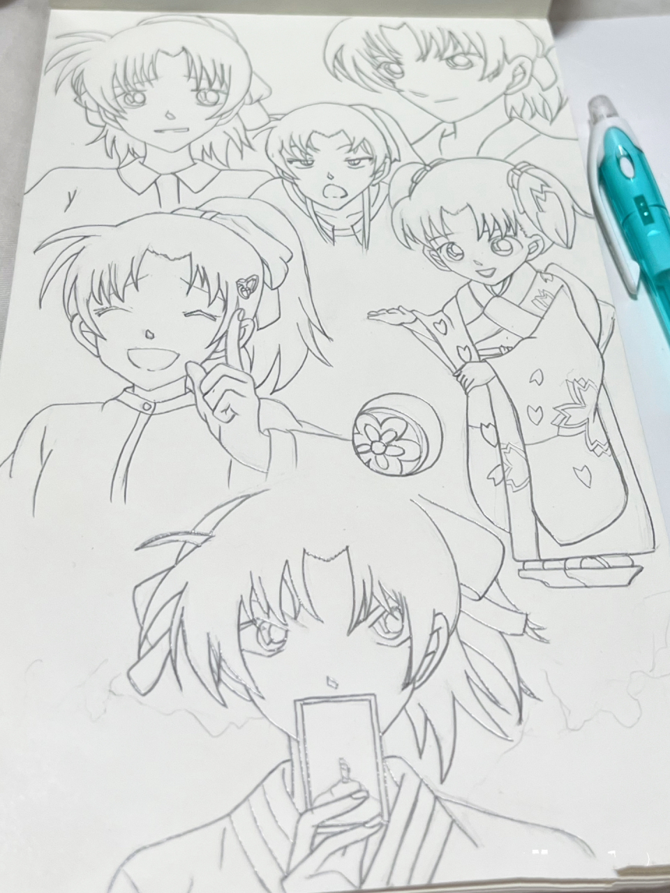 名柯|远山和叶 画好啦～好多人要的和叶来咯