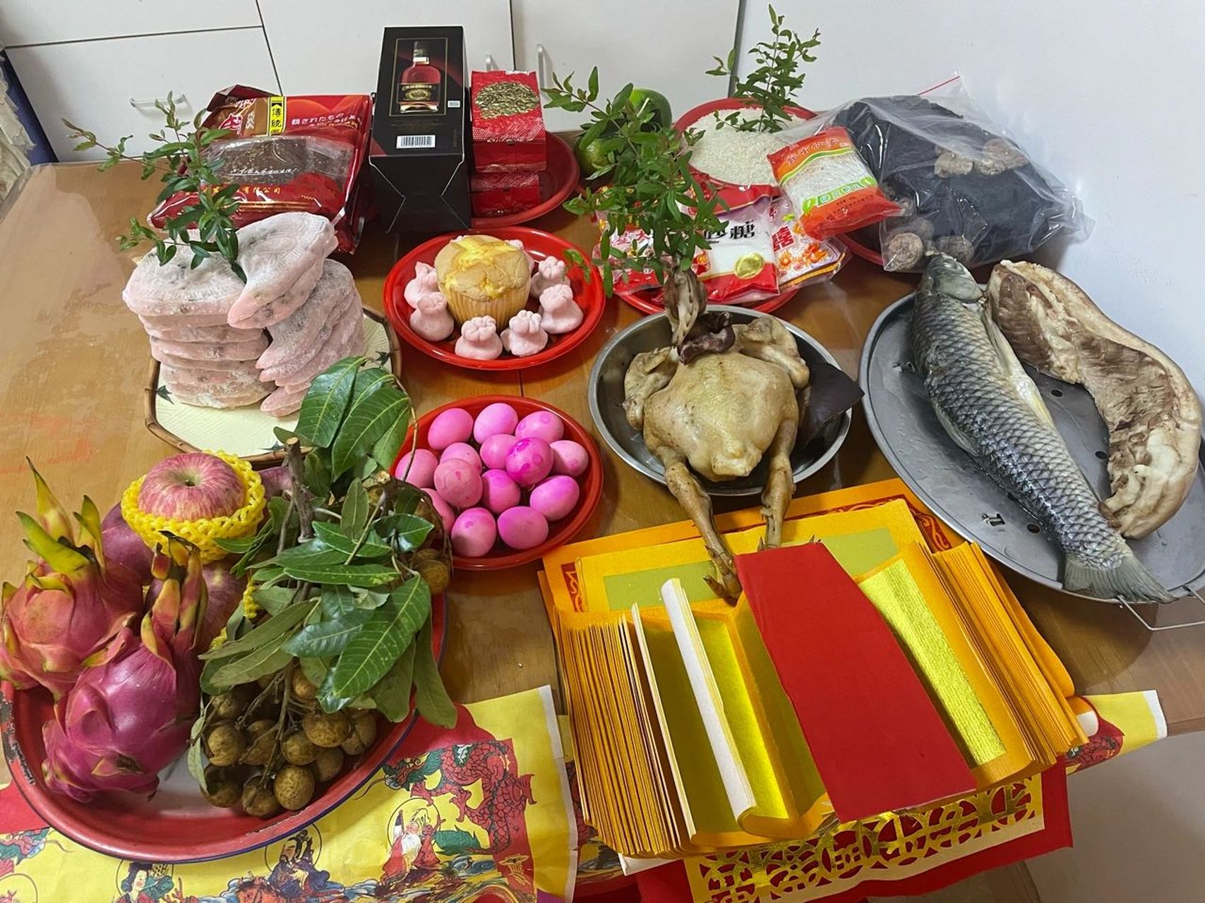 潮汕习俗之出花园(成人礼)979797 图1:拜司命公(潮汕地区每个15