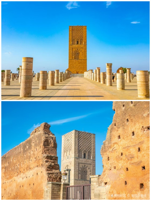 哈桑塔广场——摩洛哥的标志性建筑