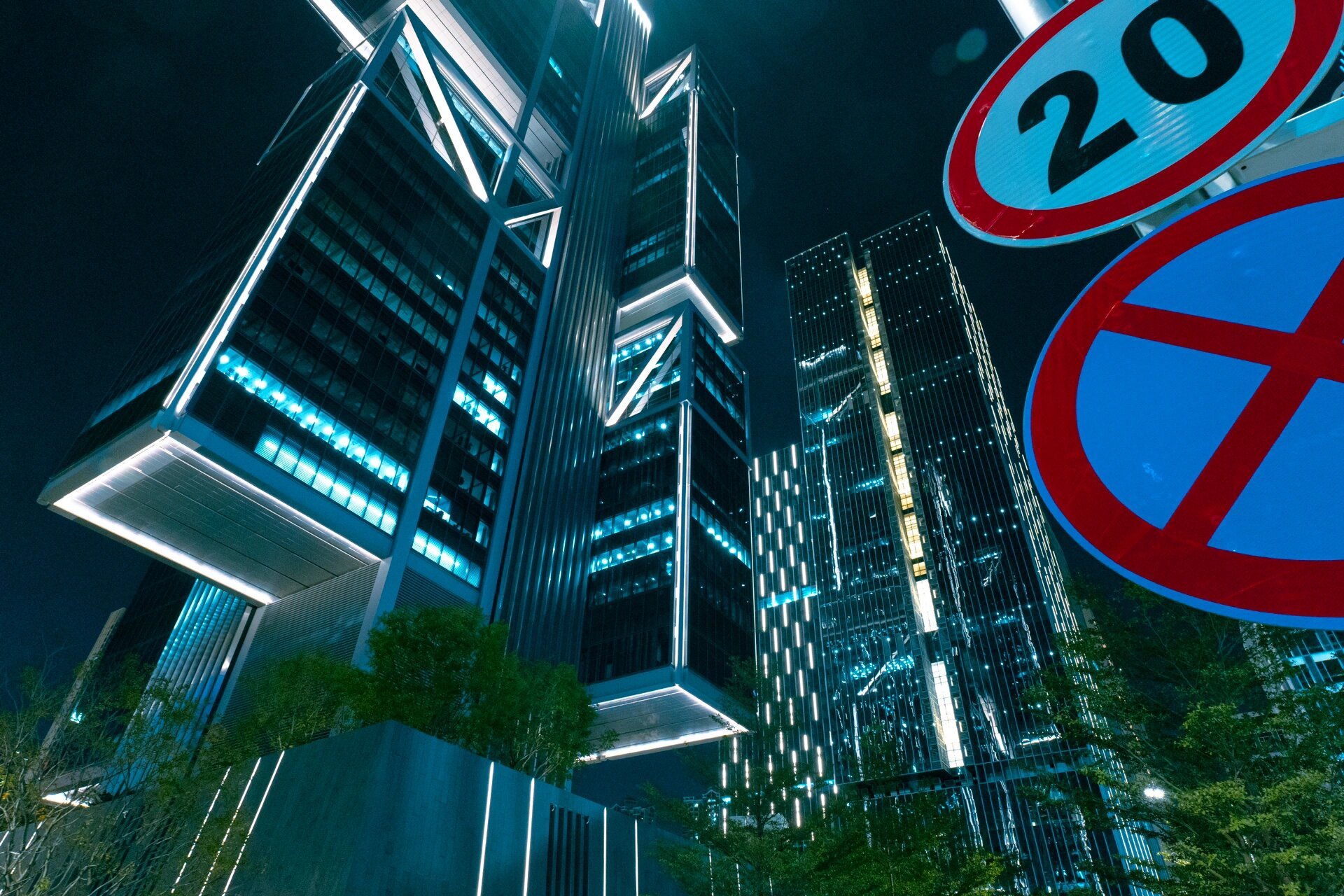 深圳夜景必去 大疆天空之城&万科云城 真的好看 没有模特 只能拍拍