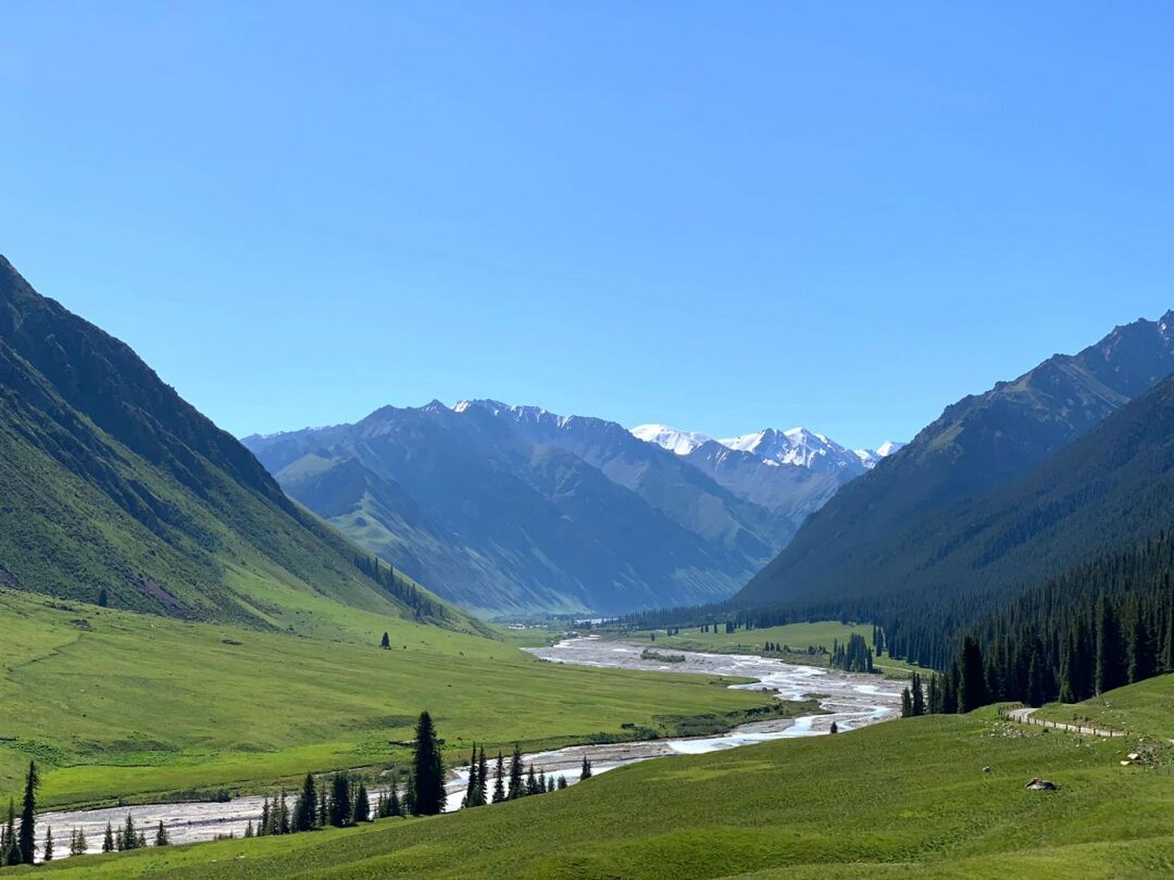 新疆|浅徒步一下夏塔古道 99新疆伊犁州昭苏县夏塔 夏塔古道 玄奘