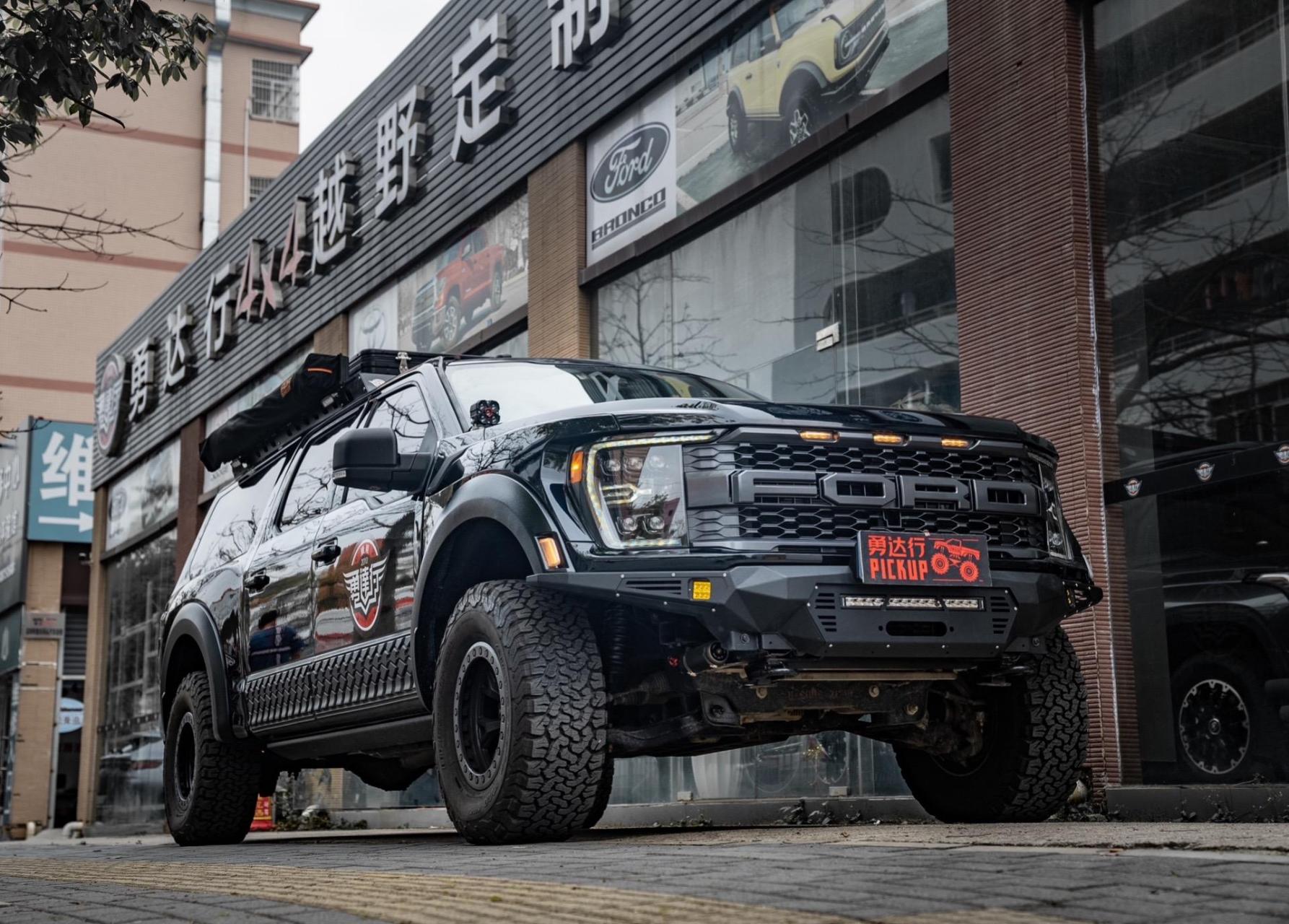 新款猛禽f150勇猛者整体外观升级底盘改装,终极方案!勇猛者鼻祖!