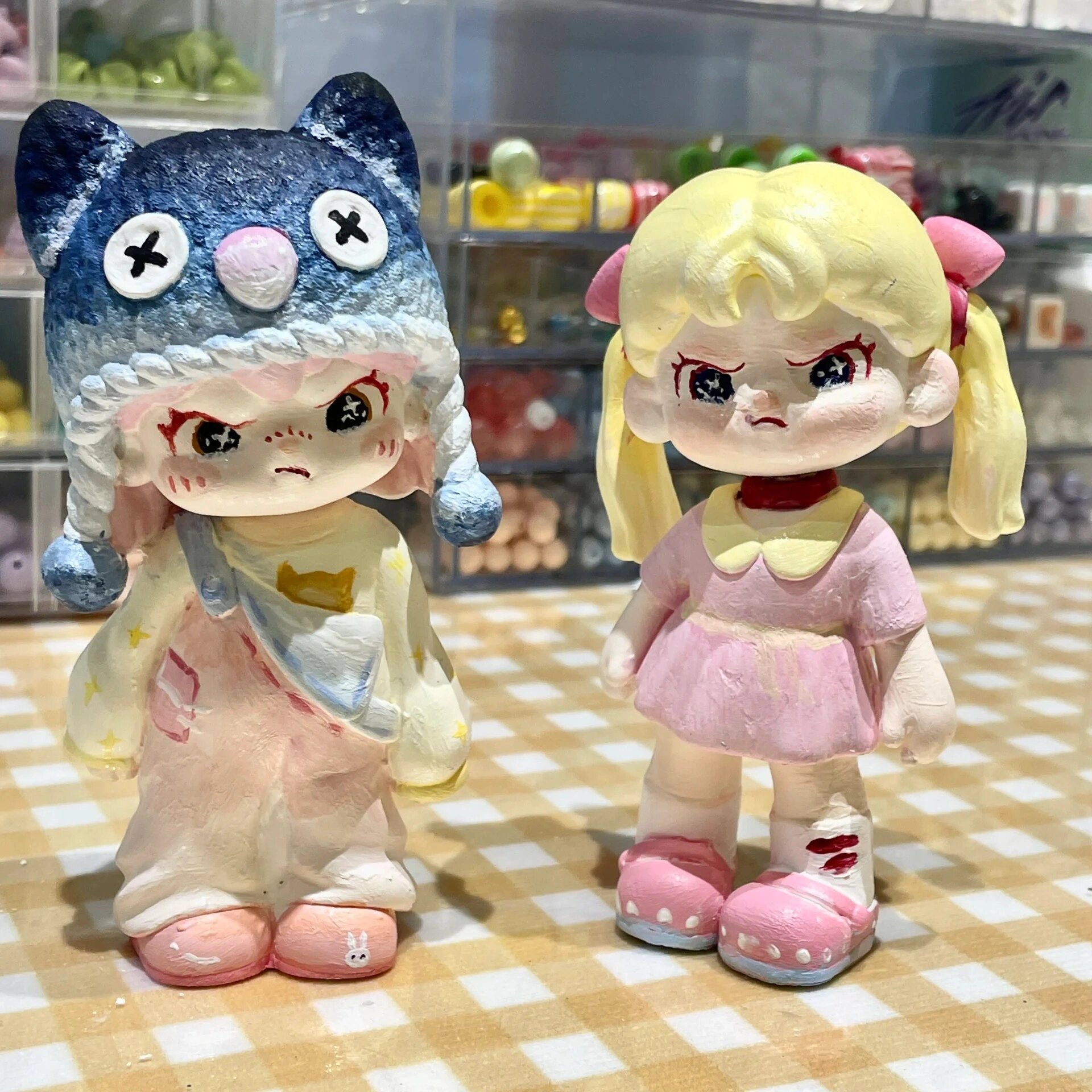 dora生人勿近出石膏娃娃啦!可以自己动手制定绘制表情的感觉太爽了!