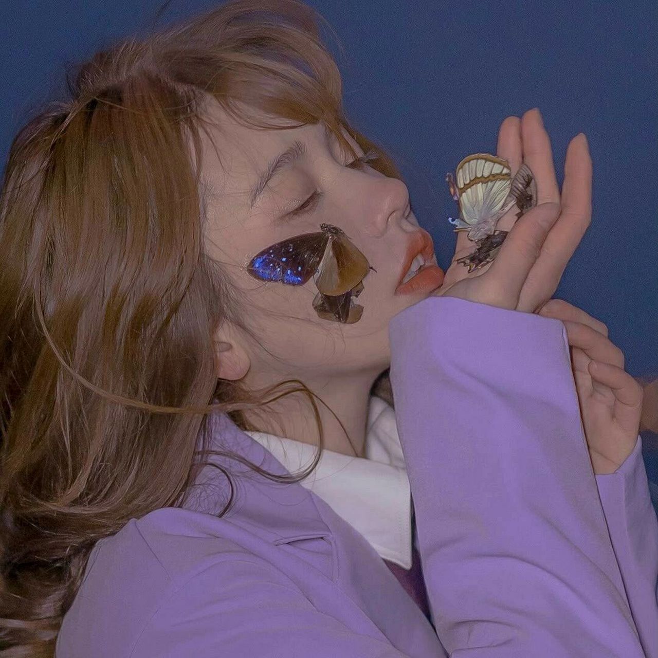 每日头像|绝美真人女生头像93 may you grow up, may you be