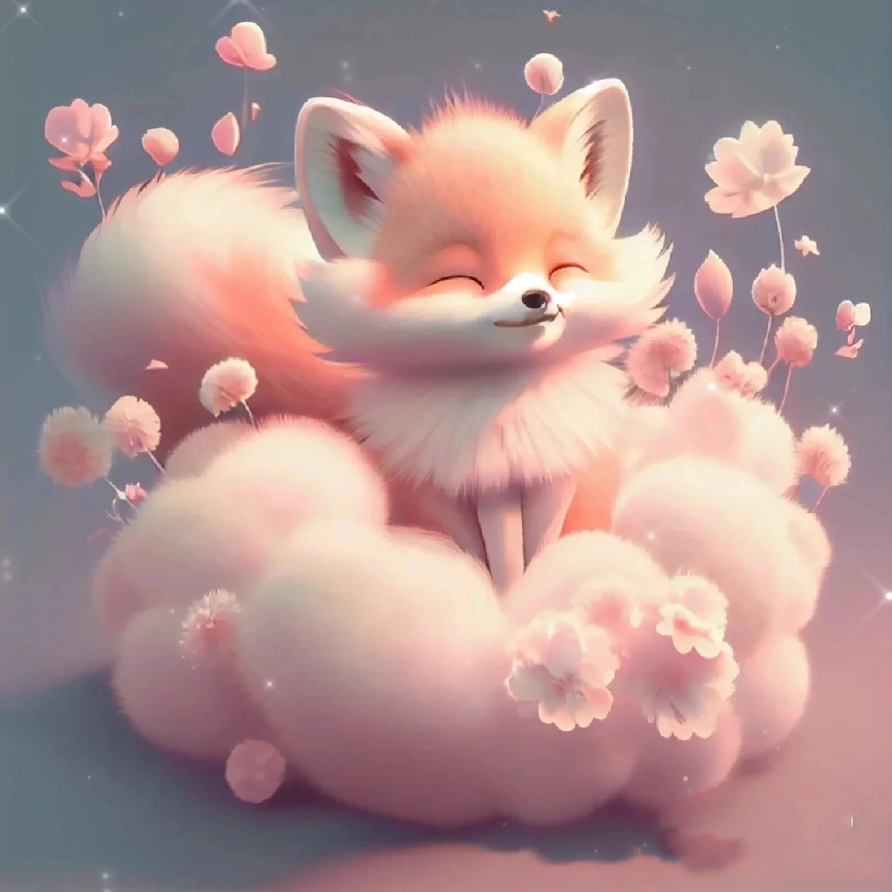 九尾狐头像"可爱"(3)