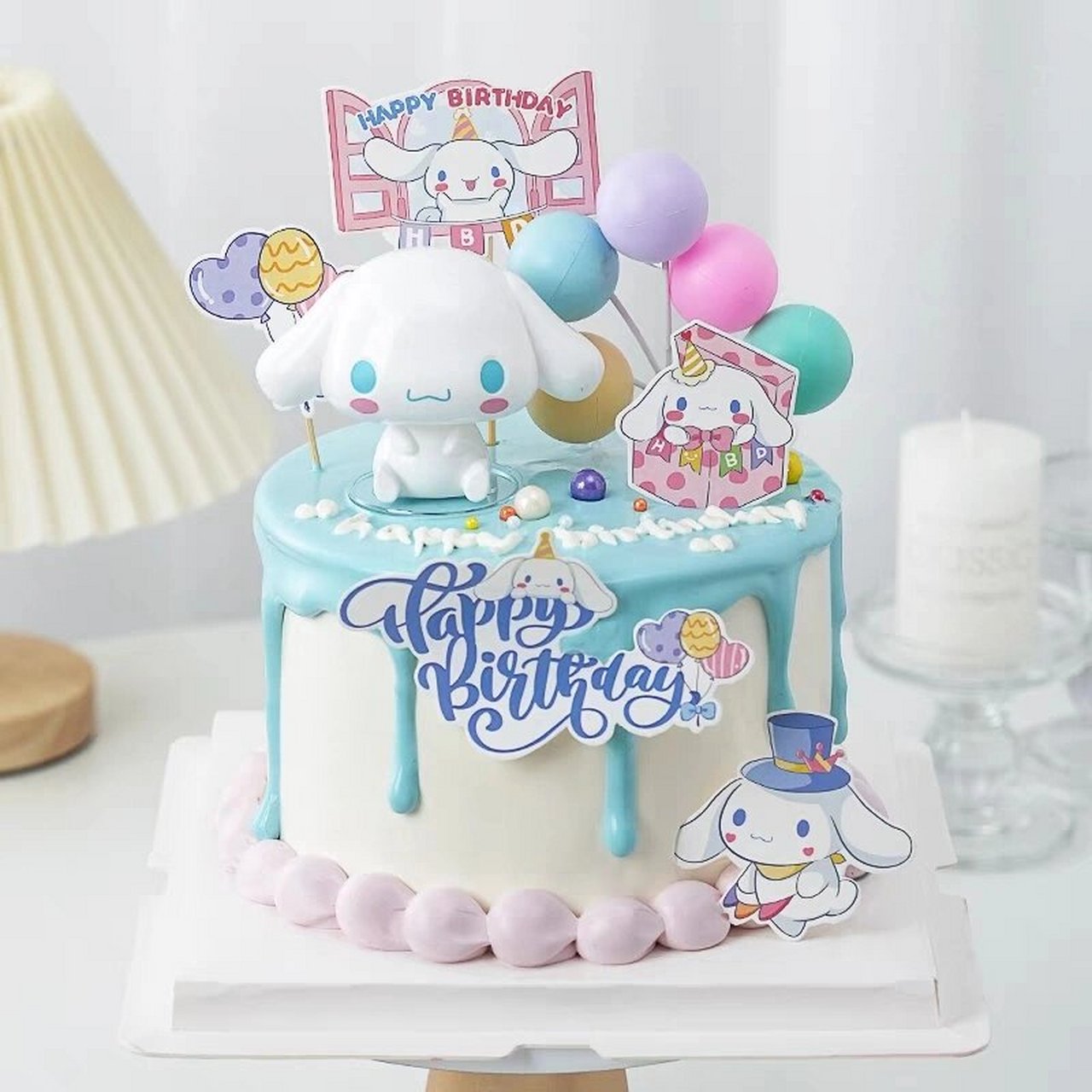 网红大耳朵玉桂狗生日蛋糕 卡通生日蛋糕 #娄底同城# #生日蛋糕