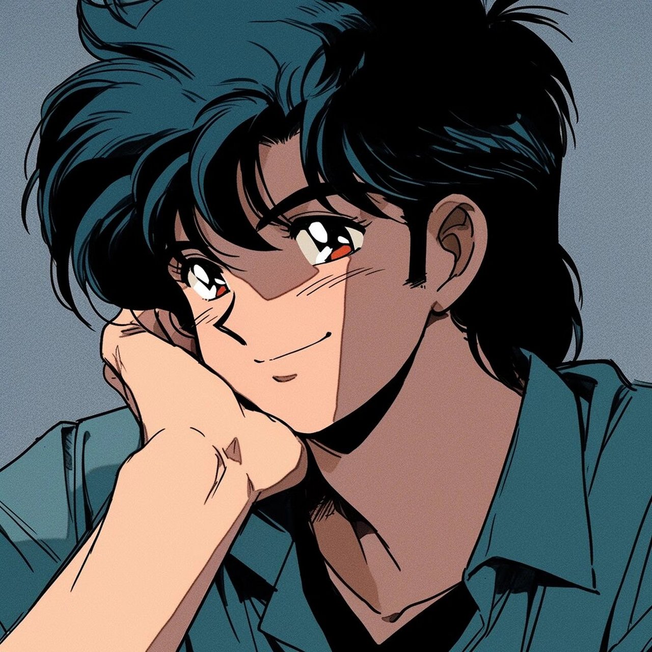 旧漫头像(08)|90s复古漫画头像-男生系列② 94再来一组男生头像