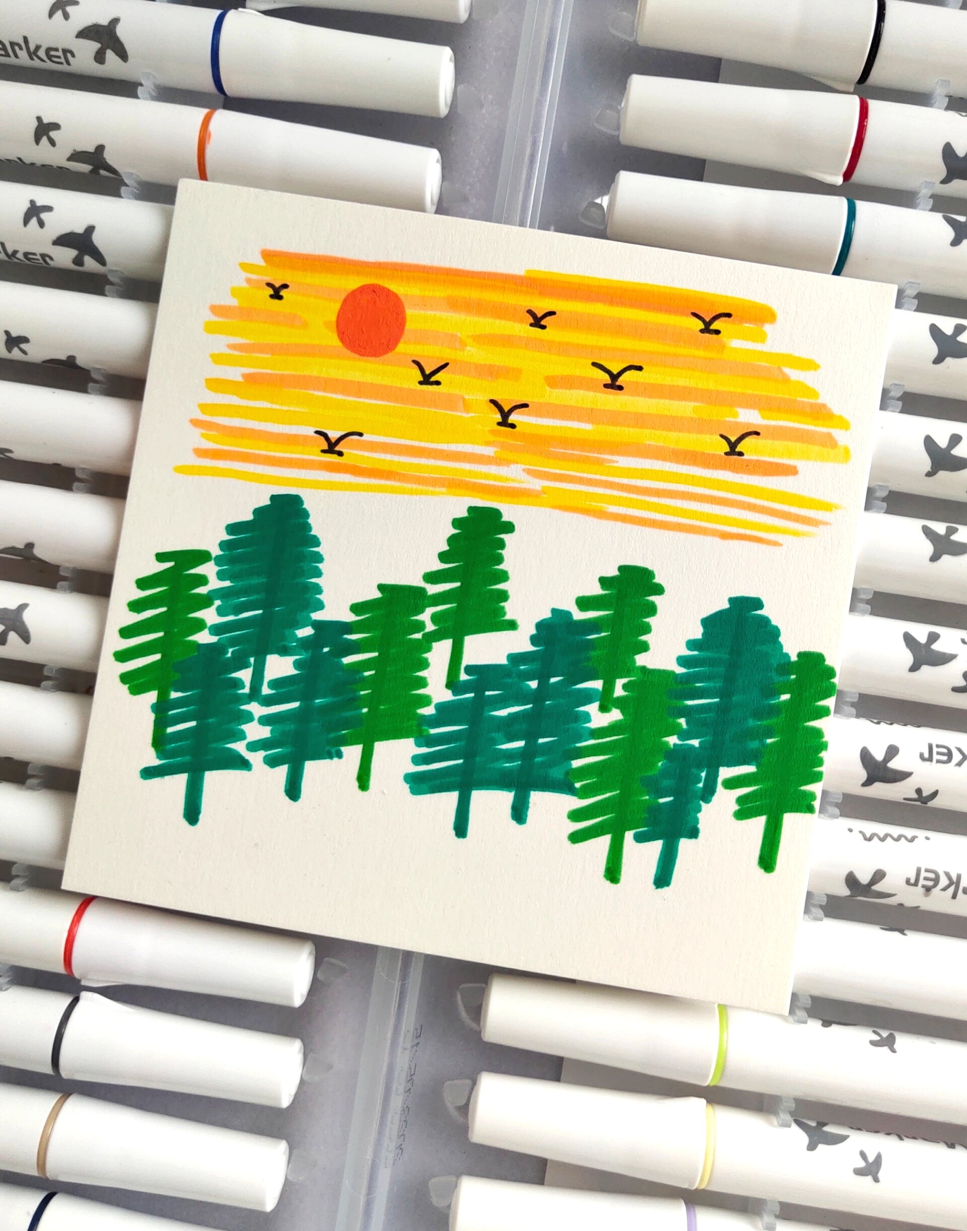 绘画合集——欢迎来到我的彩色世界