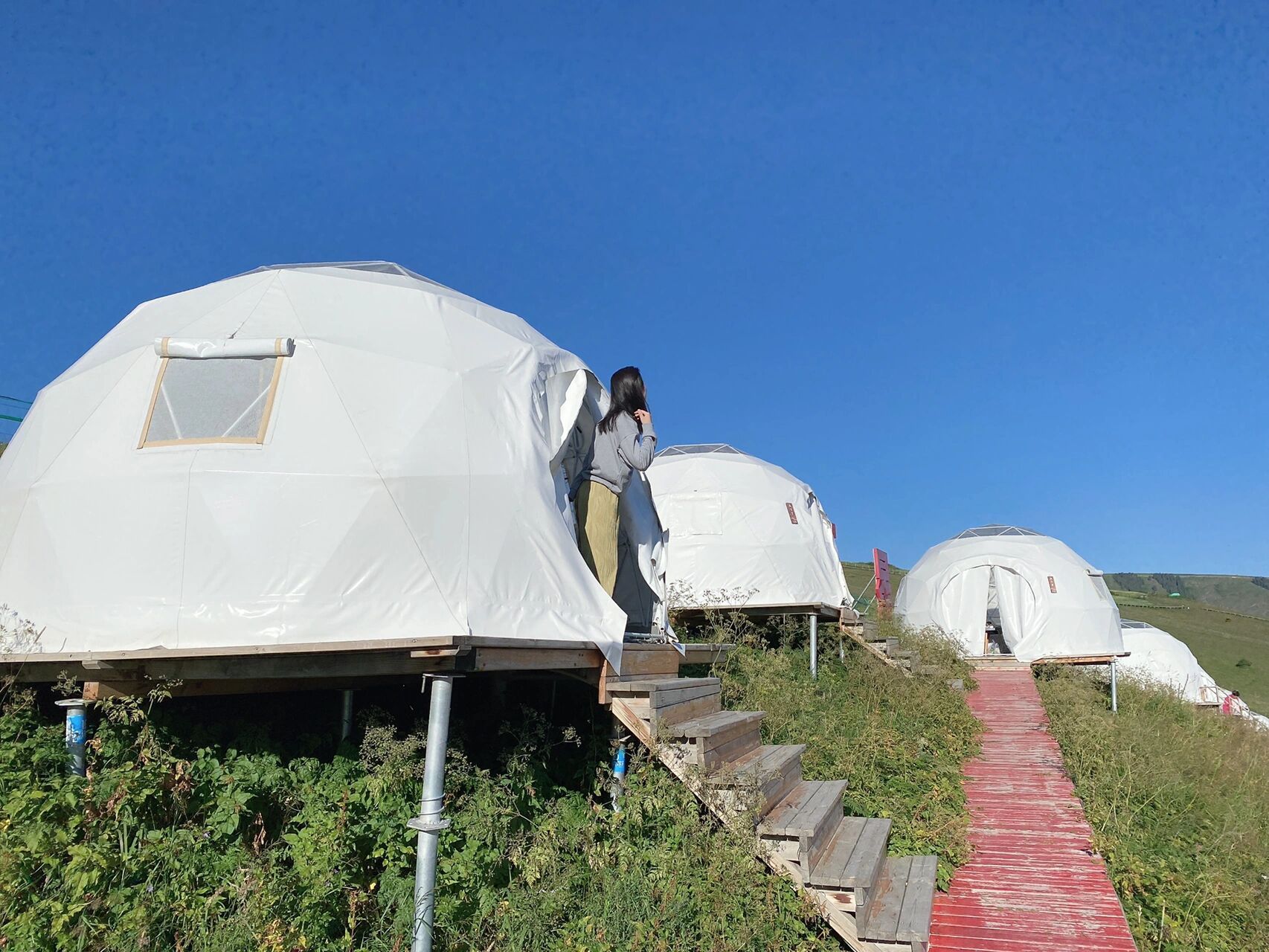 江布拉克星空帐篷 值了 在奇台待了五天,进江布拉克两次,第一次进去