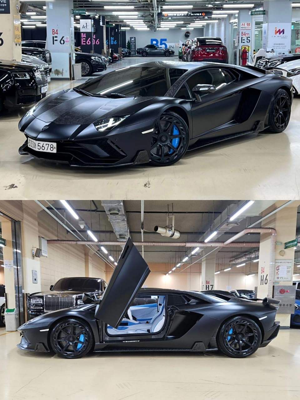 s mansory 韩国唯一一台原厂经过迈莎锐操刀的兰博基尼aventador s!