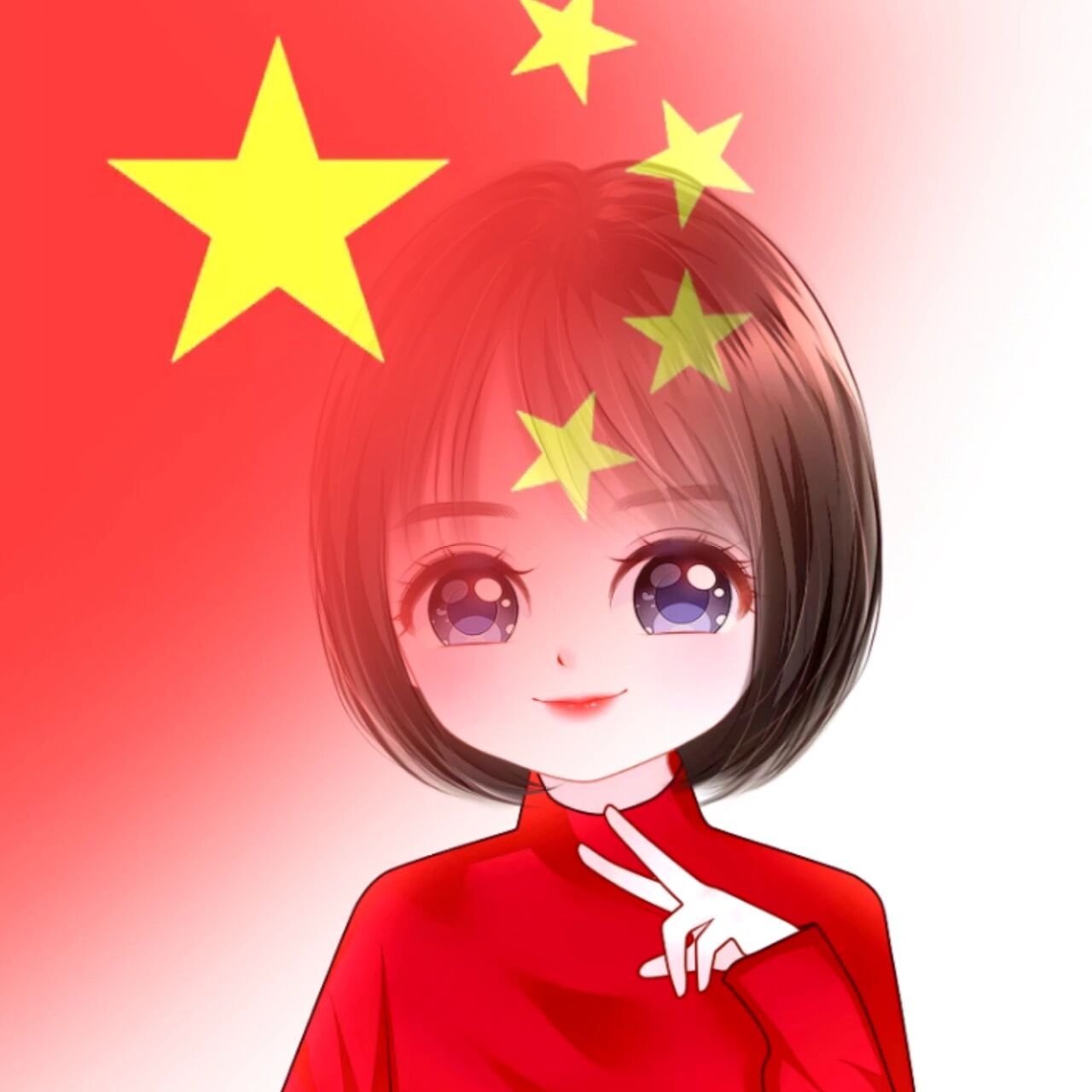 国旗头像 国庆头像要不要体验换?    创作学院