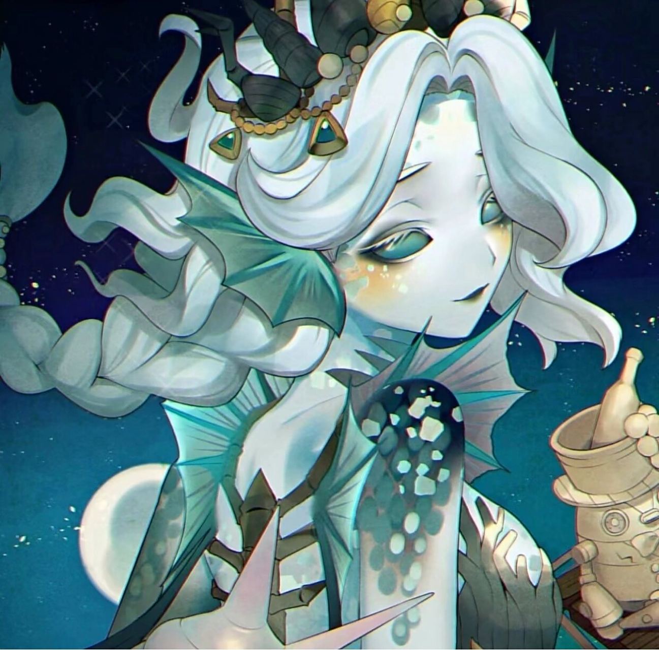 第五人格//渔女头像 我的爱回来迟,但渔女不会!