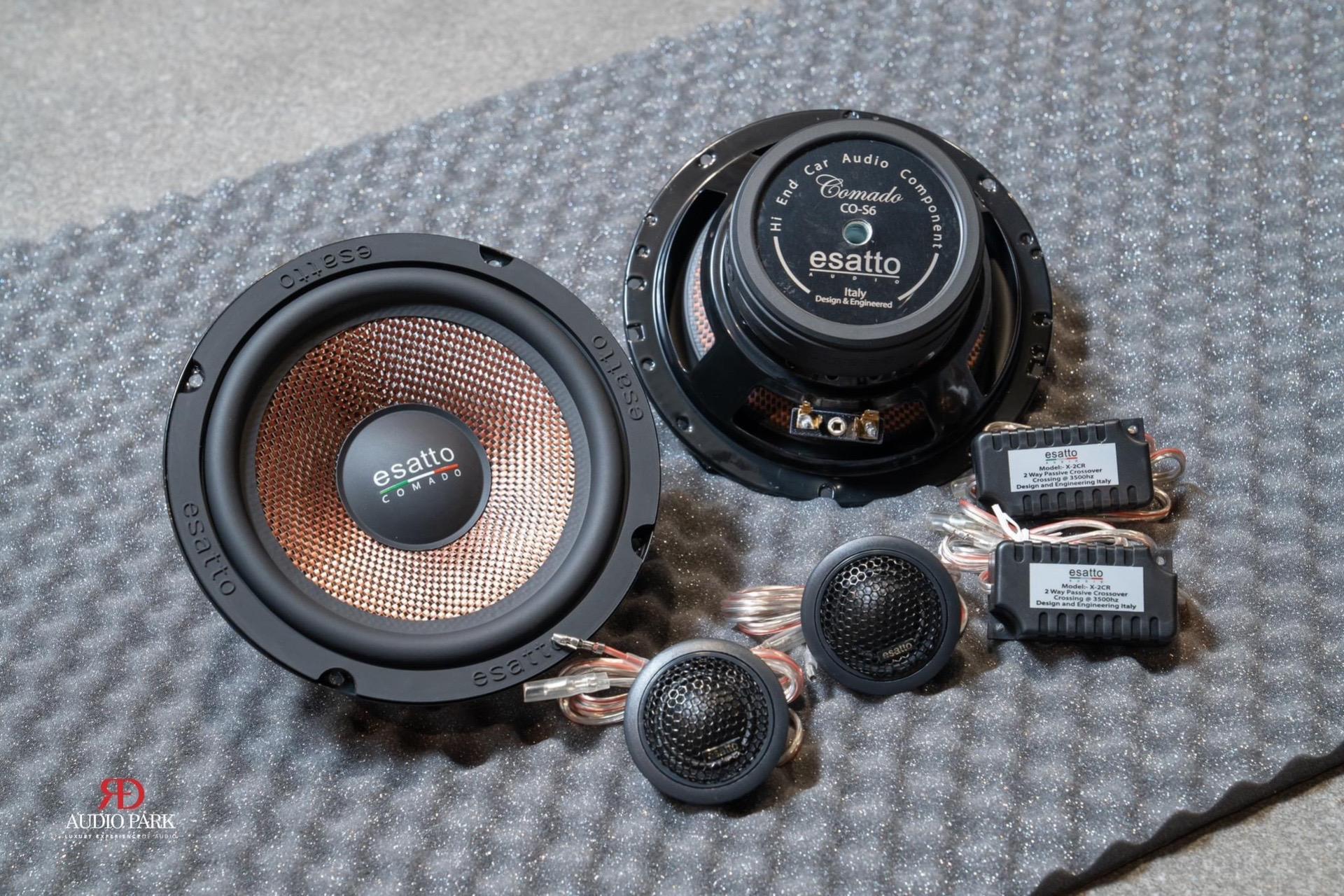 乌克兰 ctk 全车隔音 意大利 esatto 中高音喇叭 汽车音响 甲壳虫