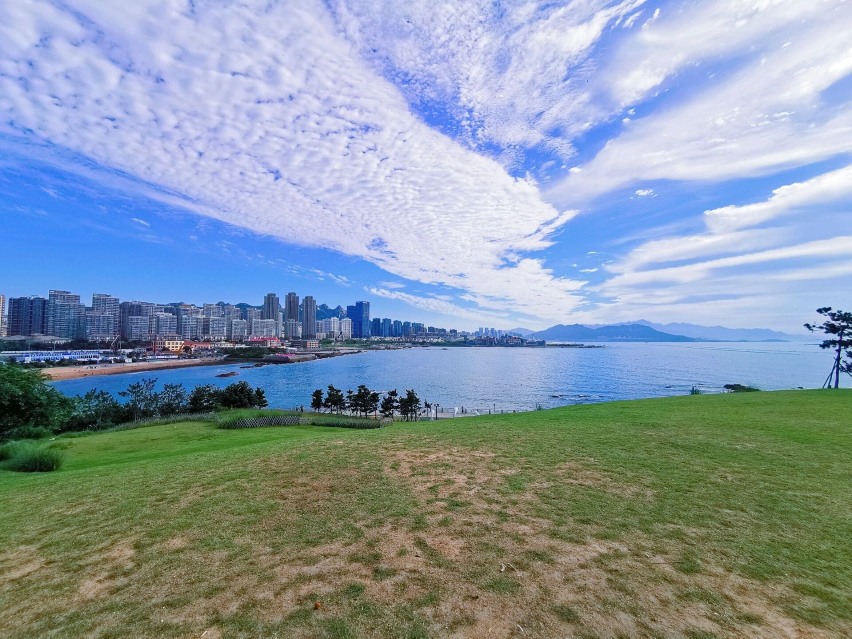 小麦岛公园青岛旅游青岛旅游攻略 小麦岛不大,快速走完的话20分钟