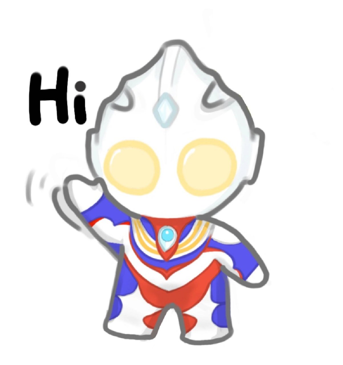 迪迦奥特曼表情包 新鲜出炉,拿走不谢