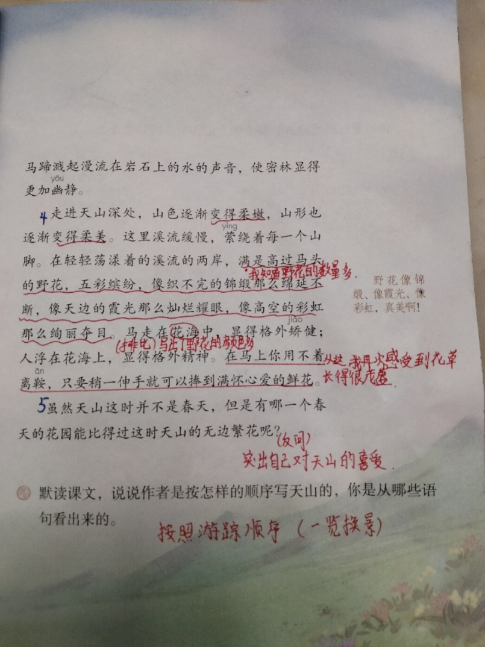 7月的天山笔记 7月的天山笔记