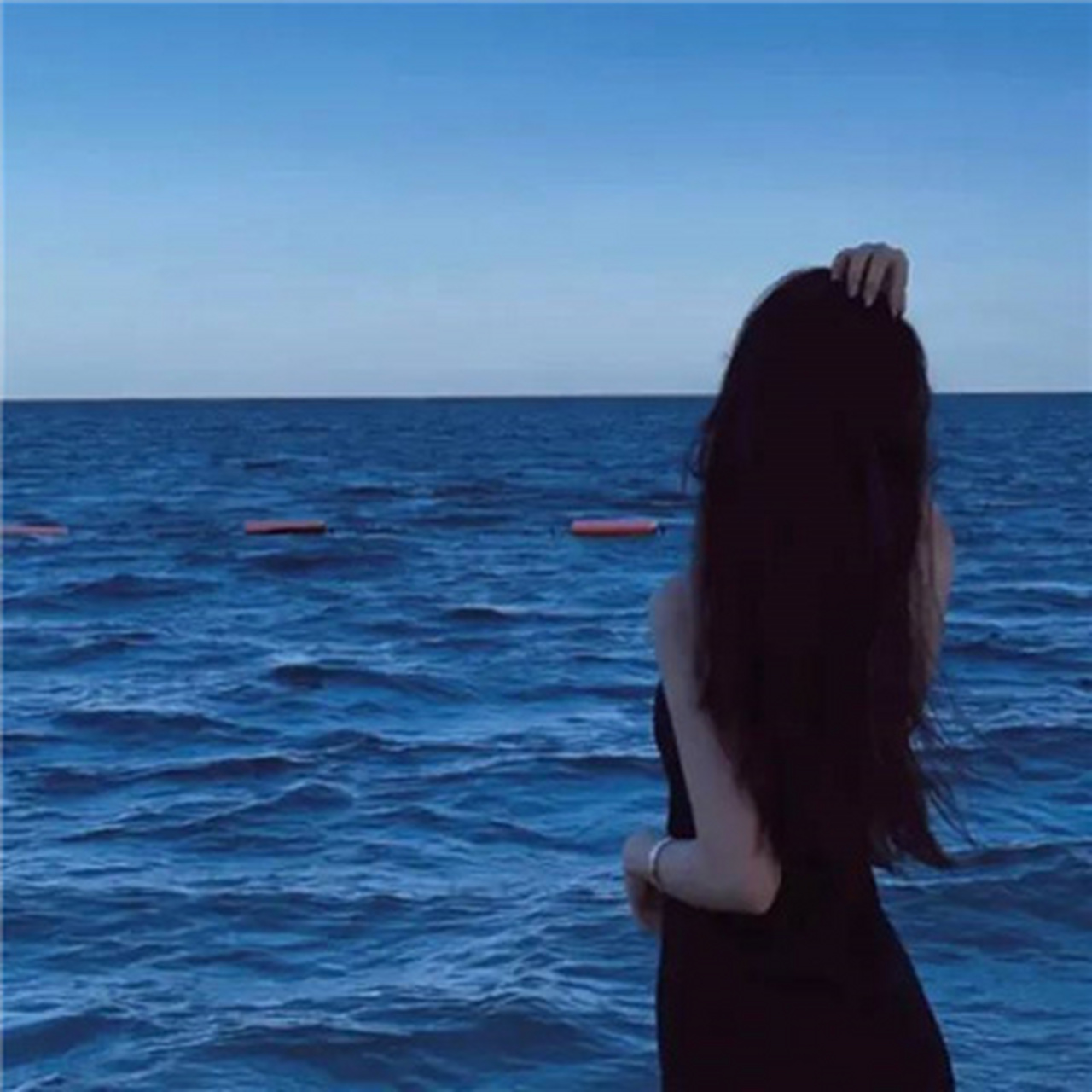 女生头像 | 超级优质的蓝色大海女生头像