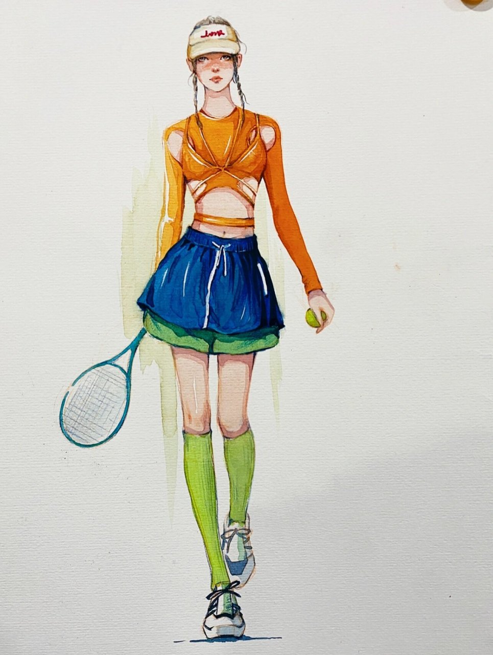 课堂:水彩运动装 服装设计 我的画画日常 寻找小红书绘画大神 常用