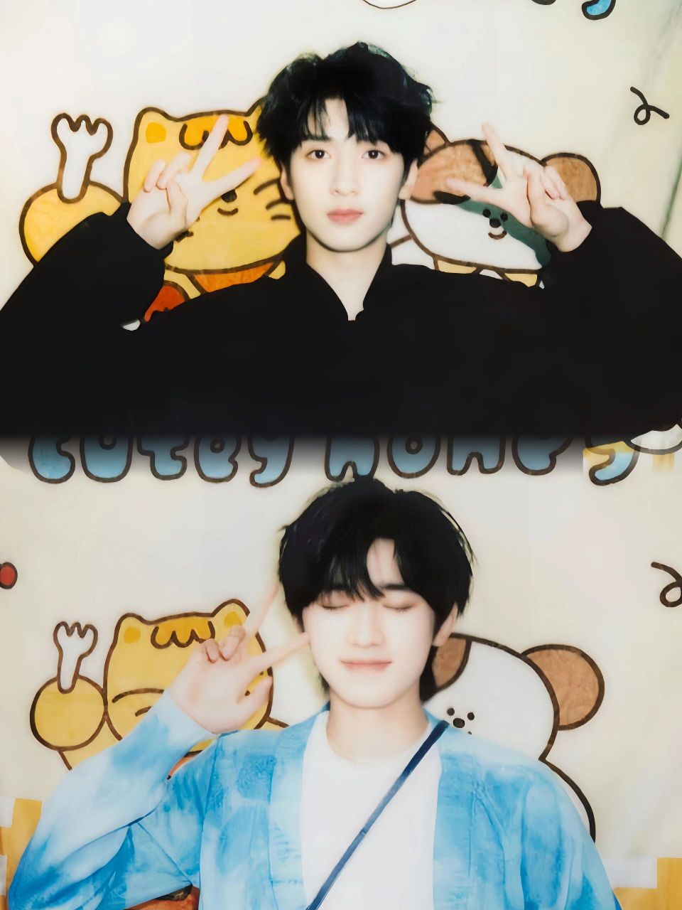 银闪|小熊和洋娃娃