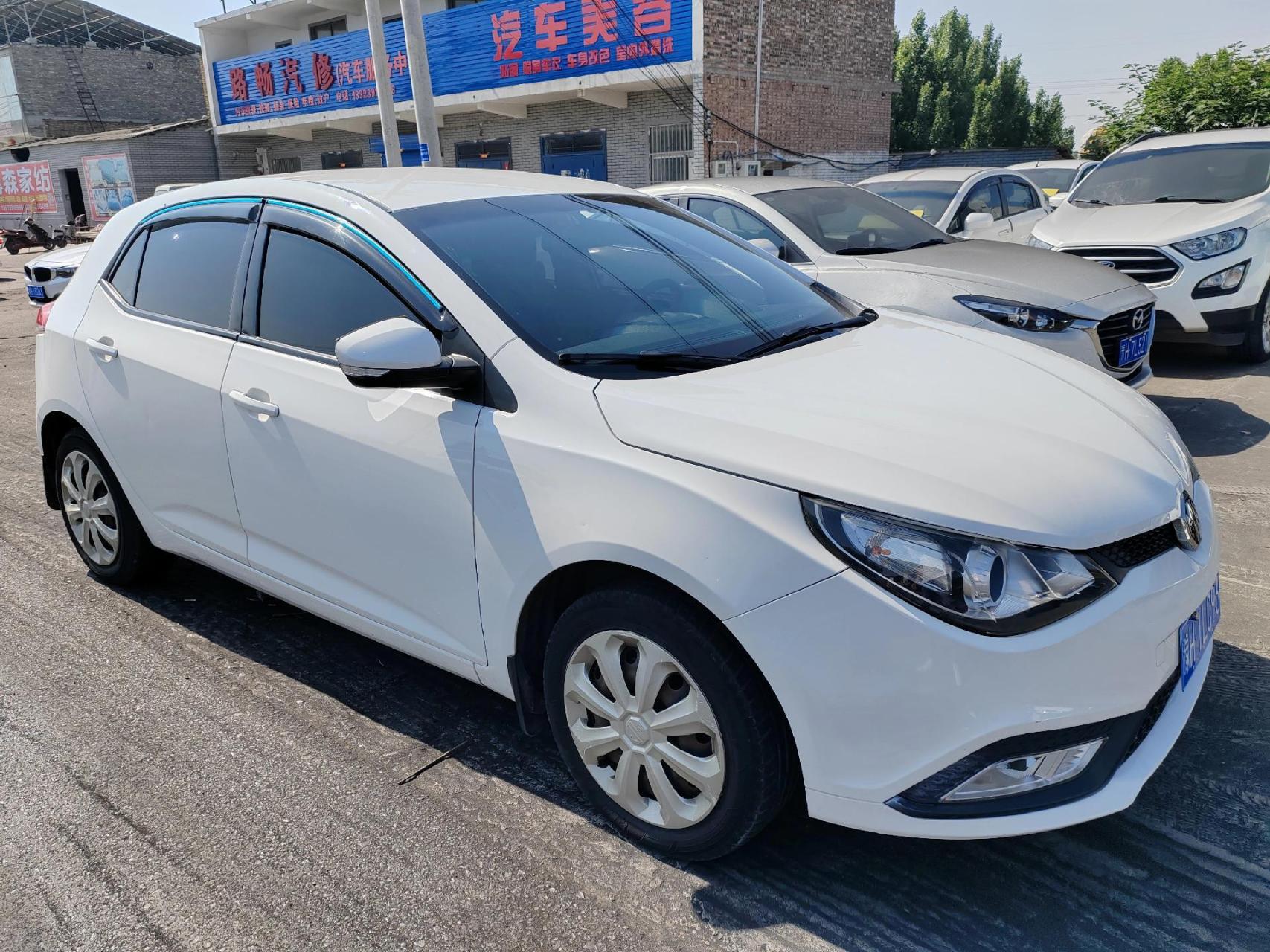 到店13年名爵mg5,漂亮的两厢车,上汽通用1.